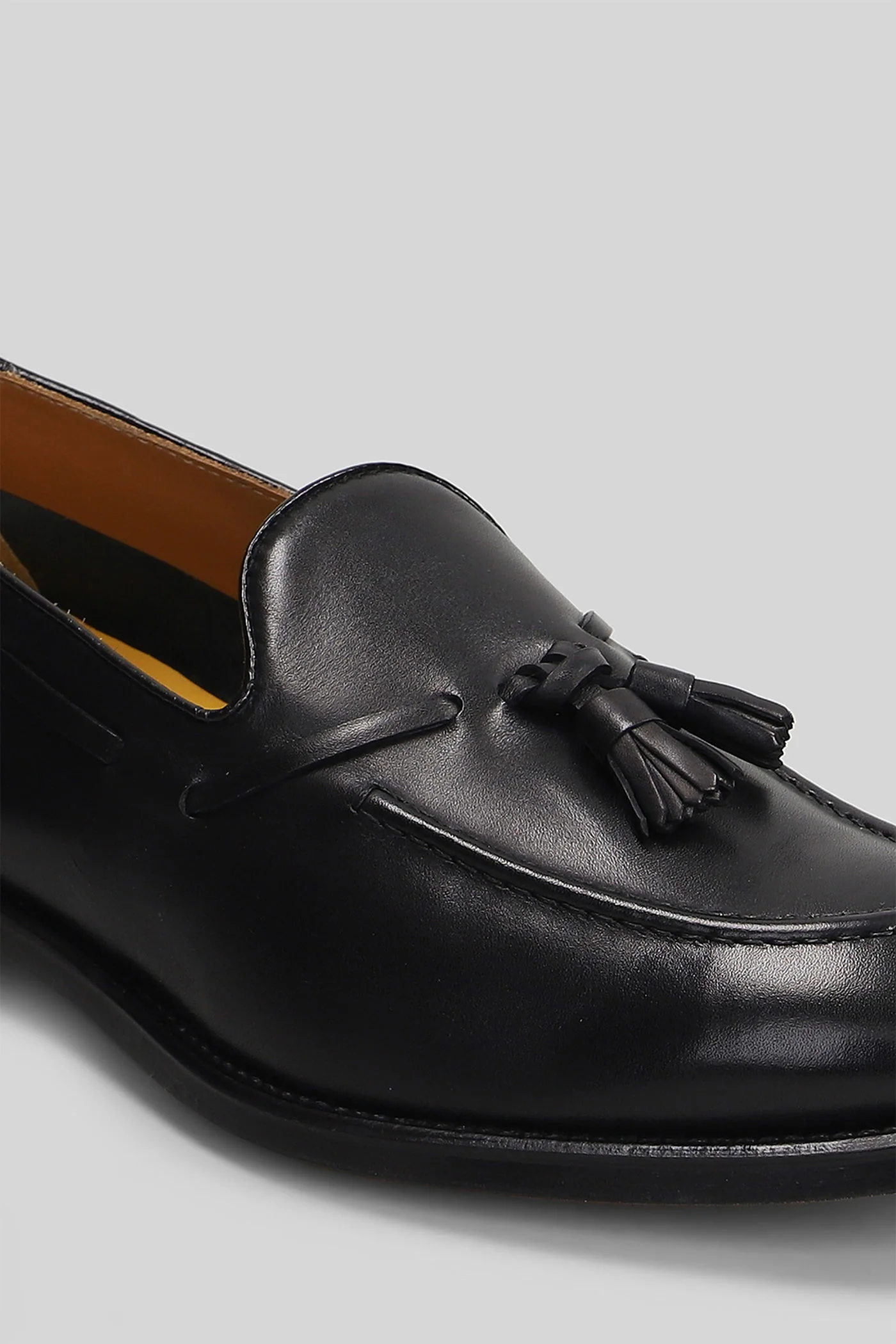 Loafers in black leather - Image 5