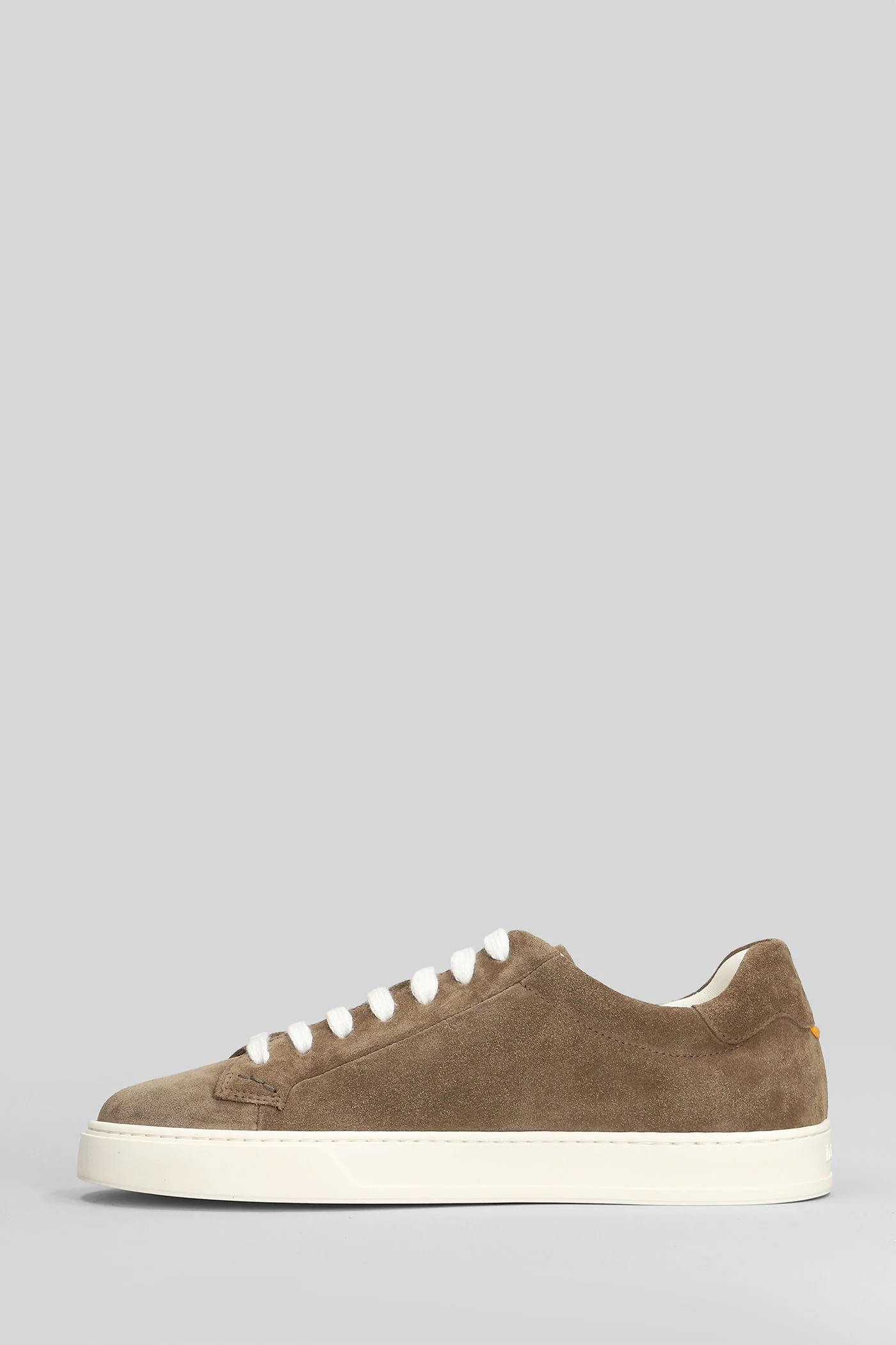 Sneakers in brown suede - Image 3