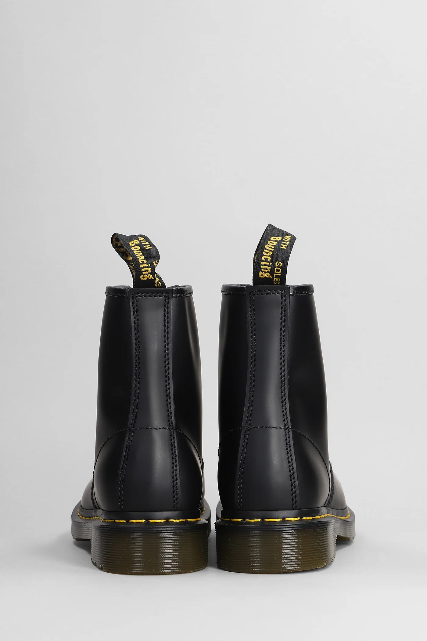 1460 Combat boots in black leather - Image 4
