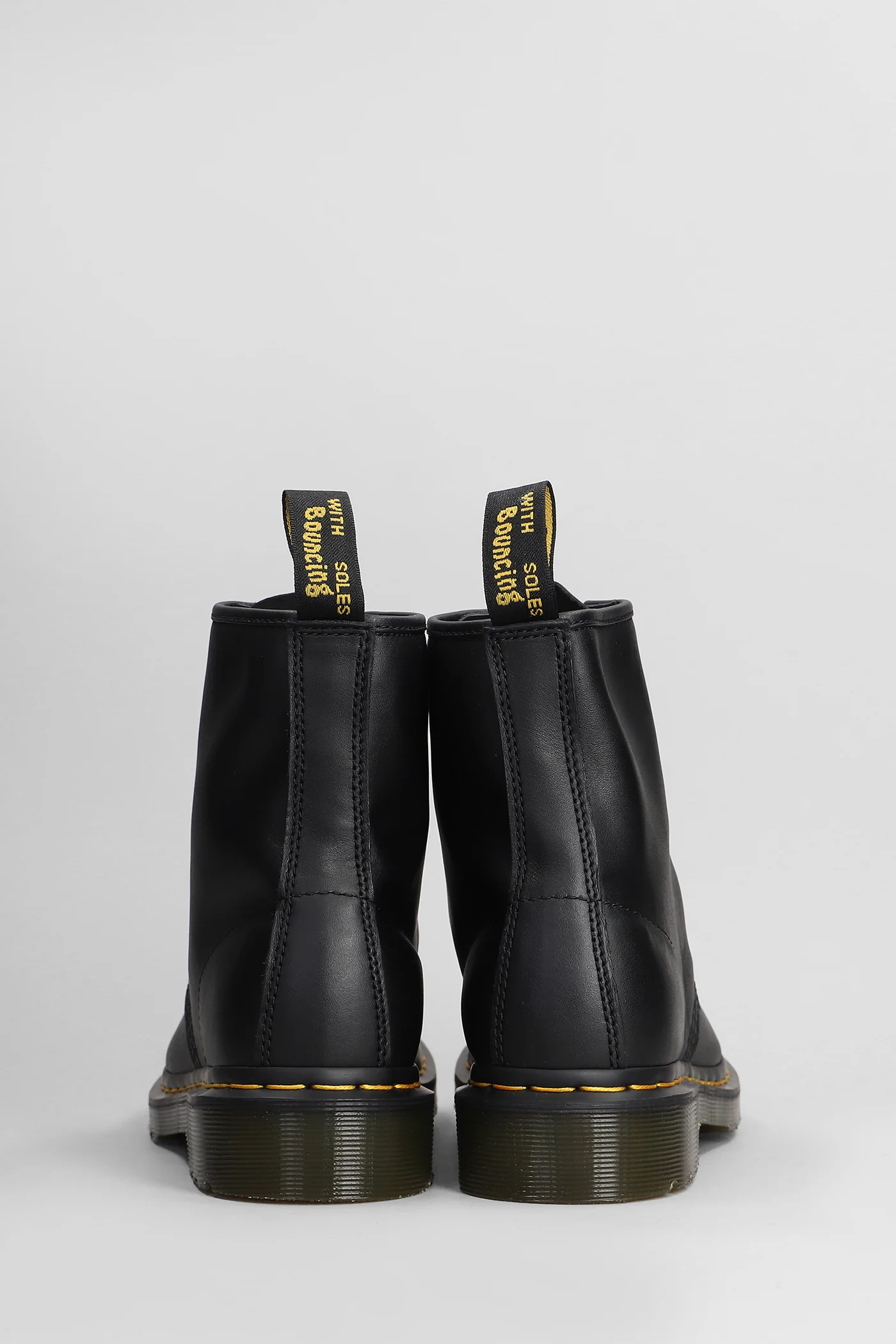 1460 Combat boots in black leather - Image 4