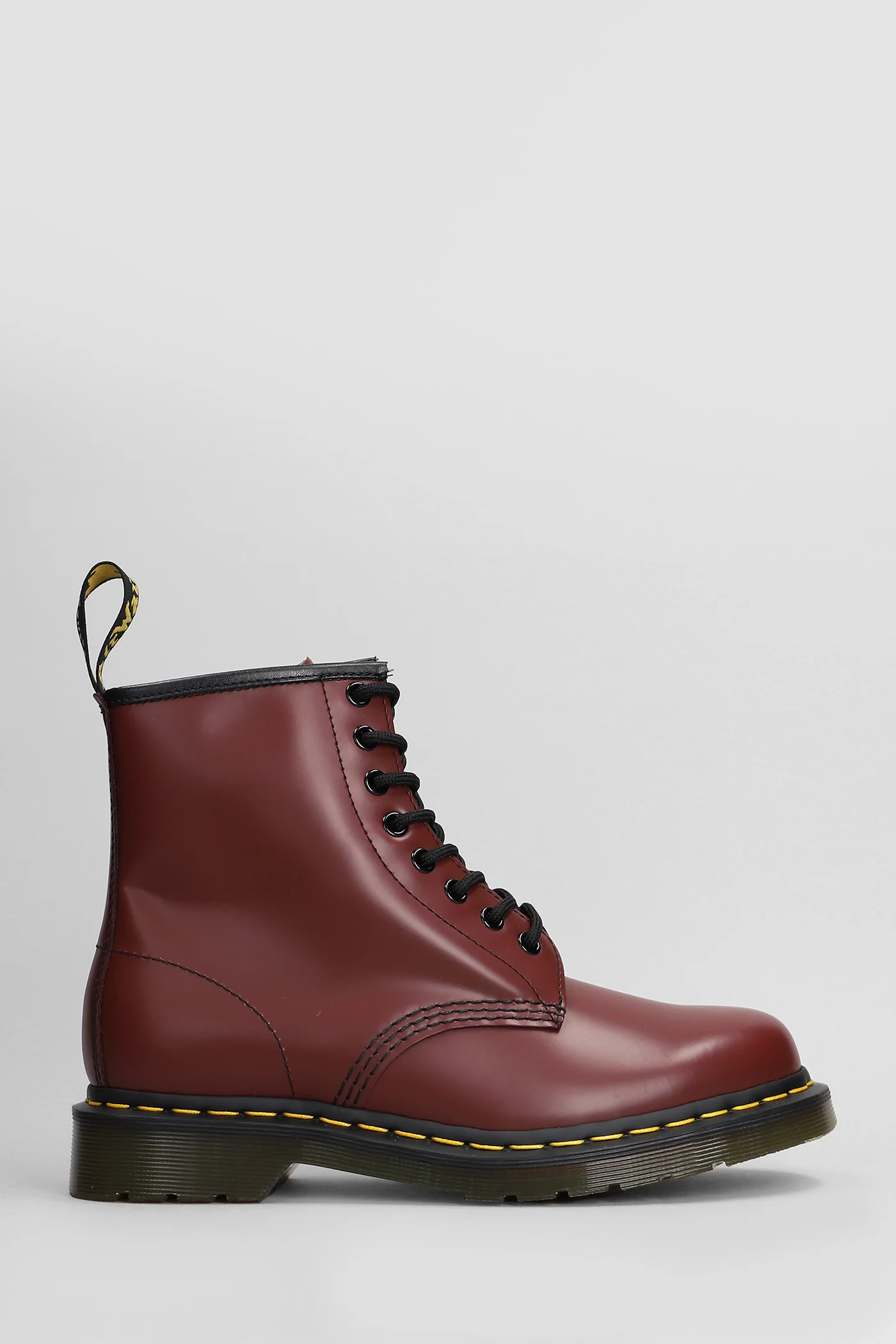 1460 Combat boots in bordeaux leather - Image 31