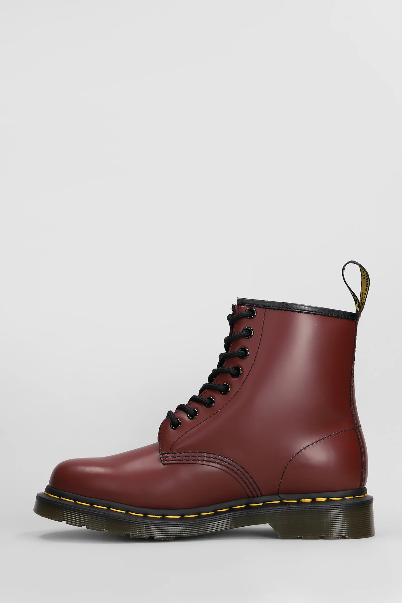 1460 Combat boots in bordeaux leather - Image 43