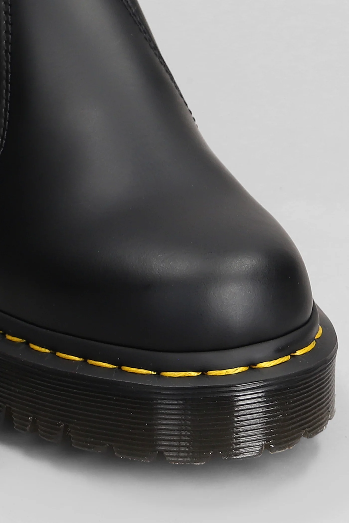 2976 Bex Combat boots in black leather - Image 5