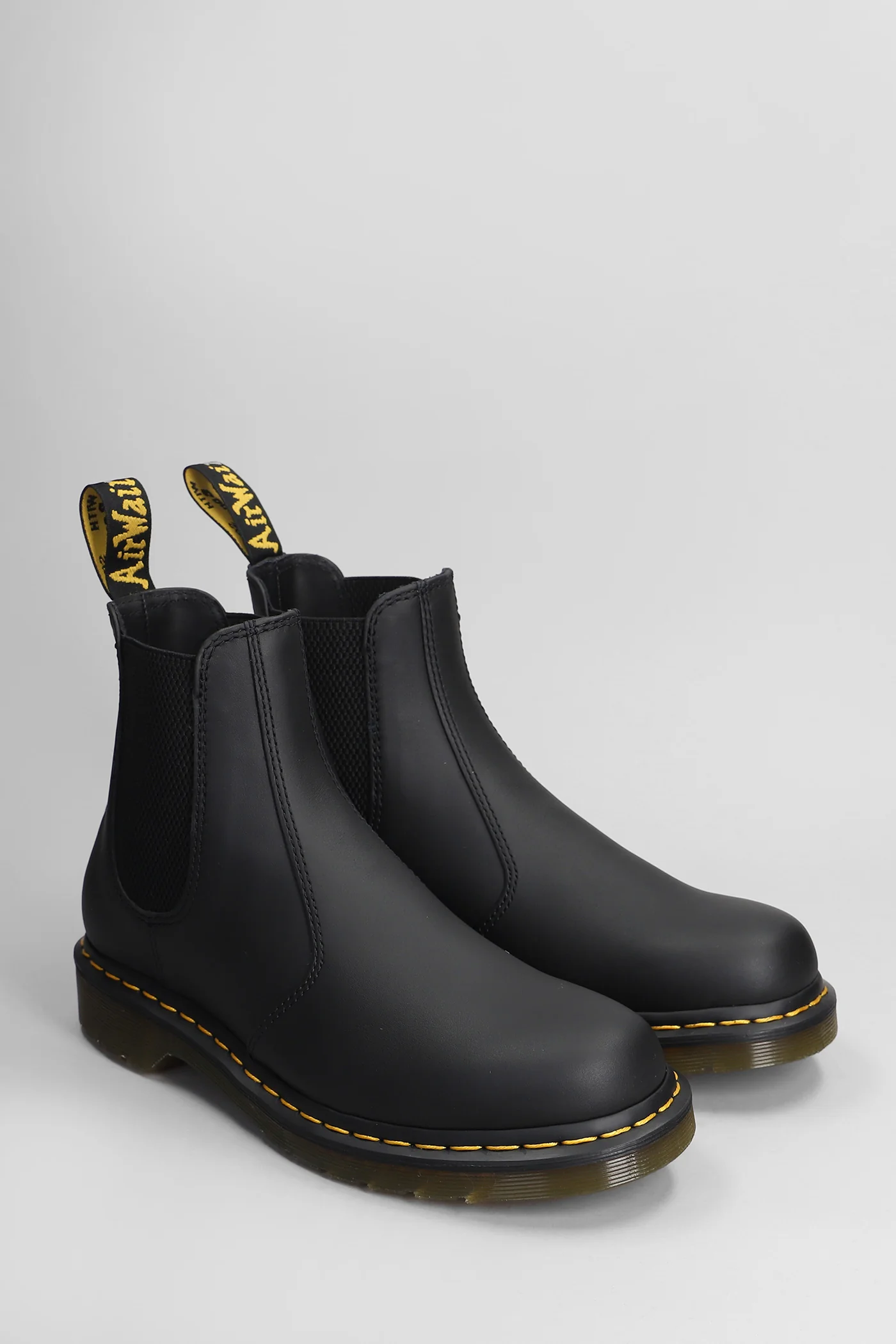 2976 Combat boots in black leather - Image 2