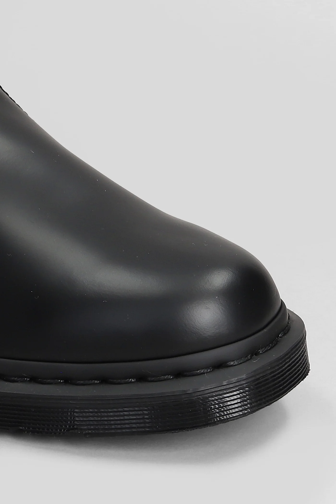 2976 Mono Combat boots in black leather - Image 5