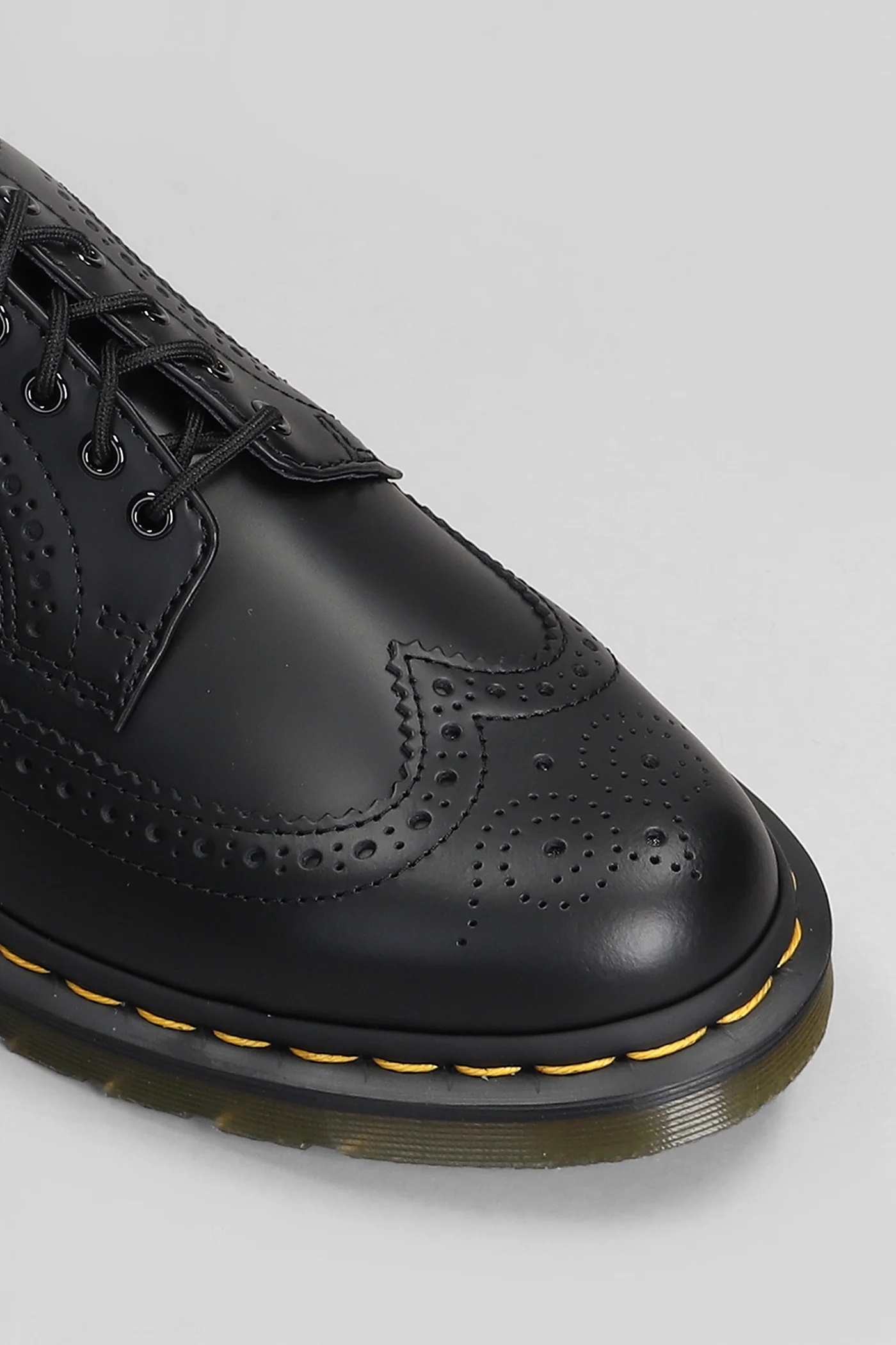 3989 YS Lace up shoes in black leather - Image 5