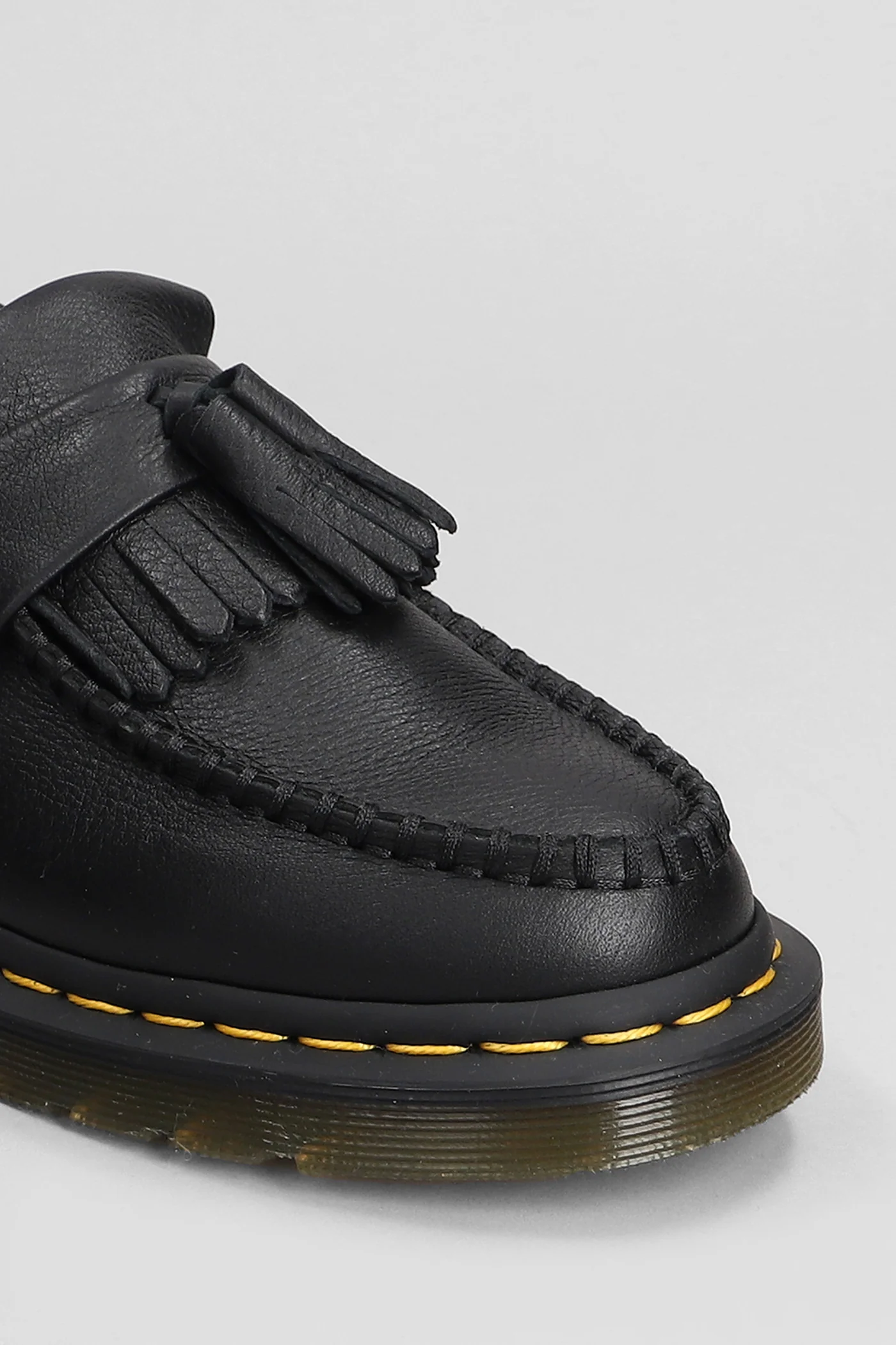 Adrian Loafers in black leather - Image 5