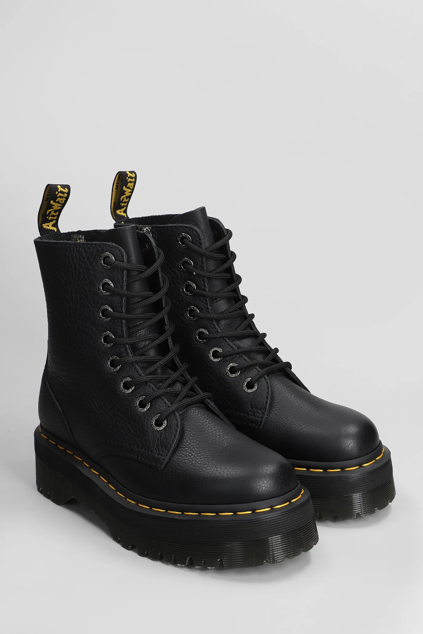 Jadon III Combat boots in black leather - Image 2