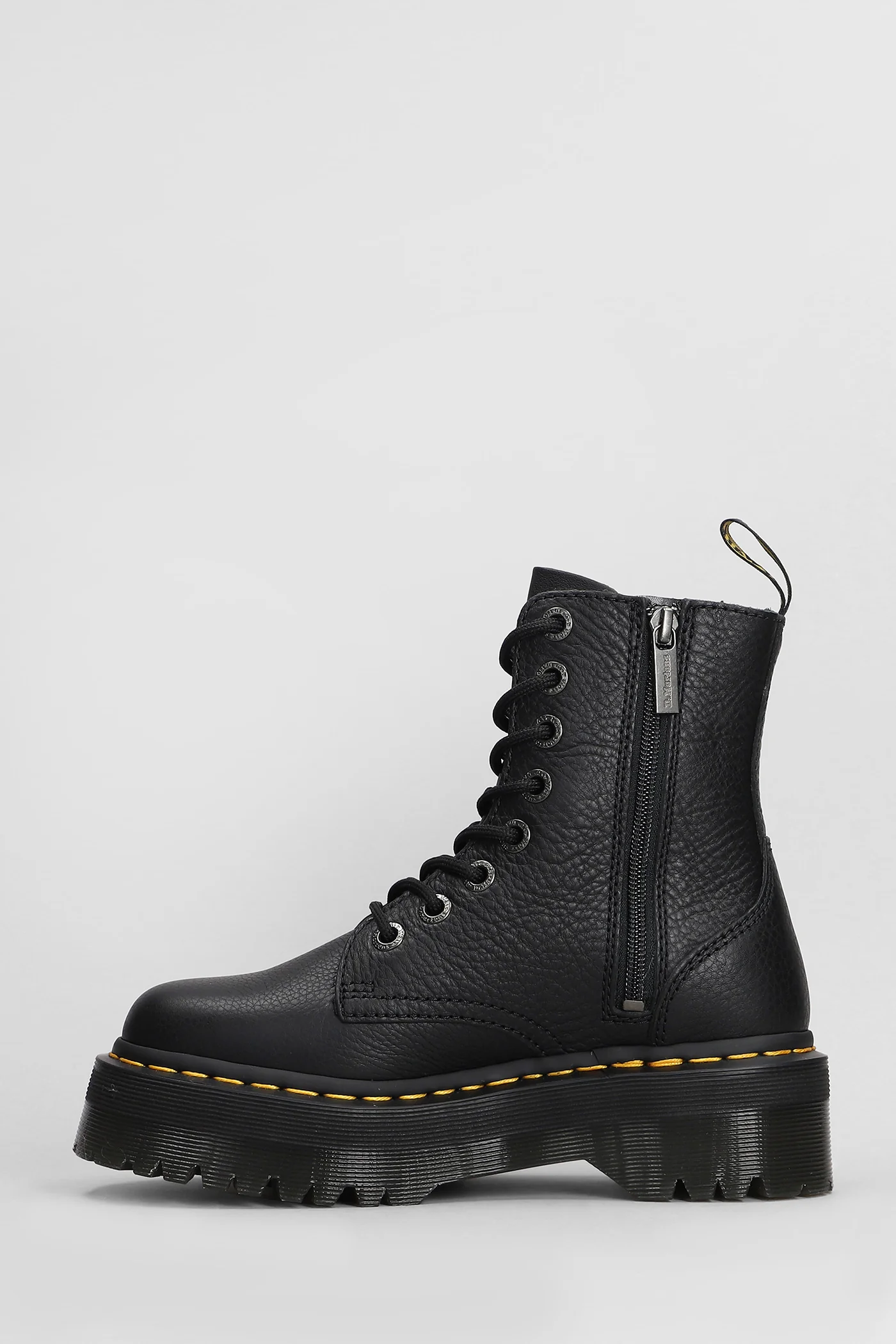 Jadon III Combat boots in black leather - Image 3