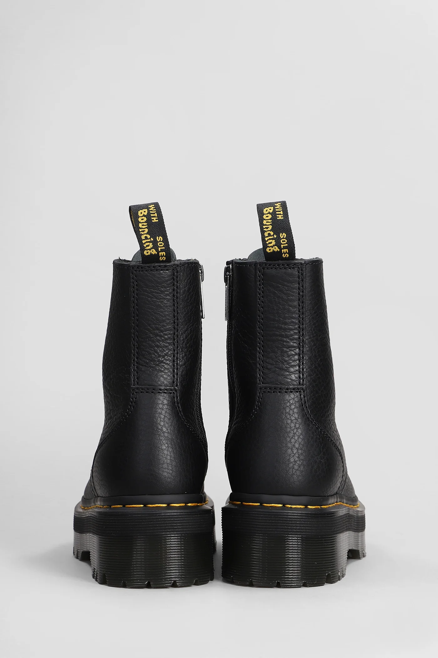 Jadon III Combat boots in black leather - Image 4