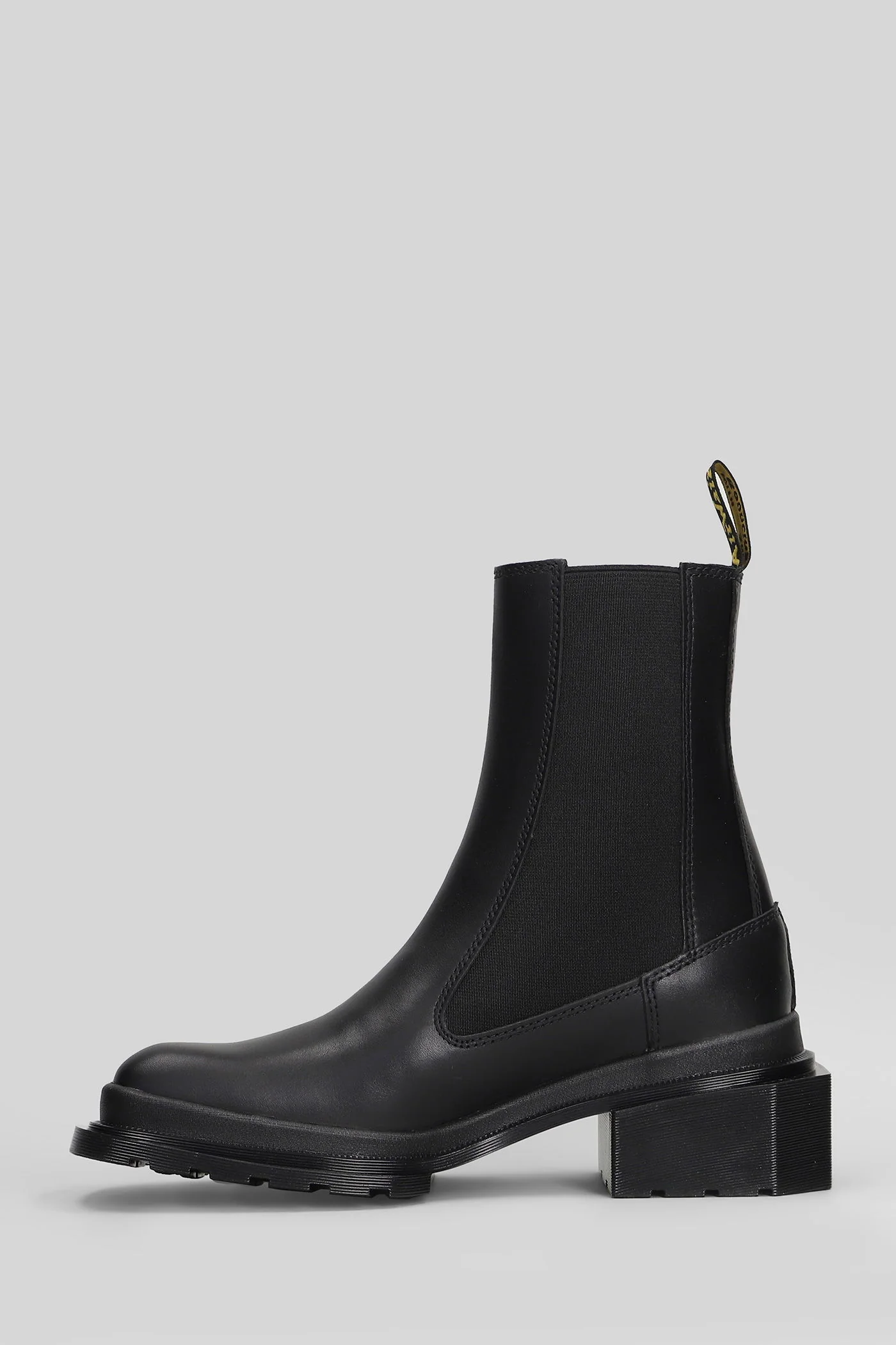 Maybole Chelsea Combat boots in black leather - Image 3
