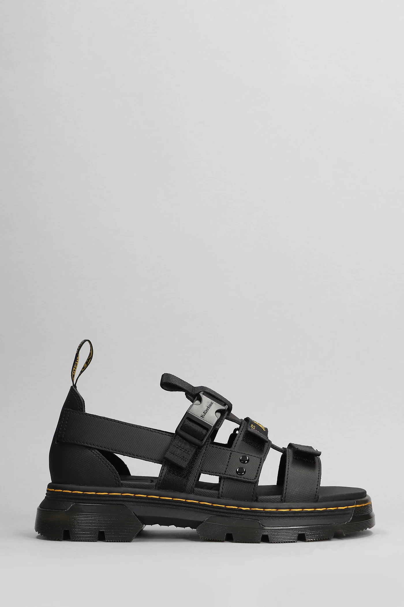 Pearson Flats in black leather