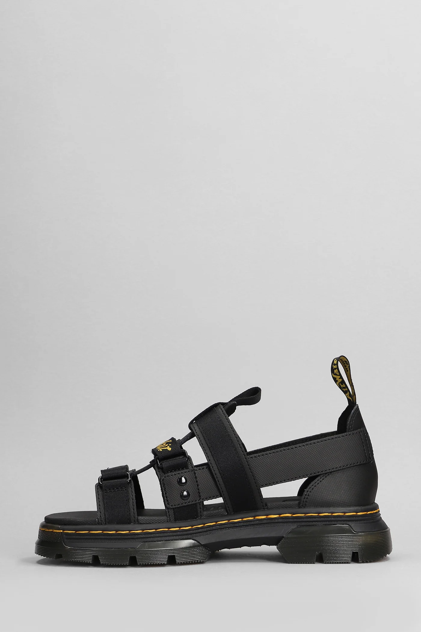 Pearson Flats in black leather - Image 3