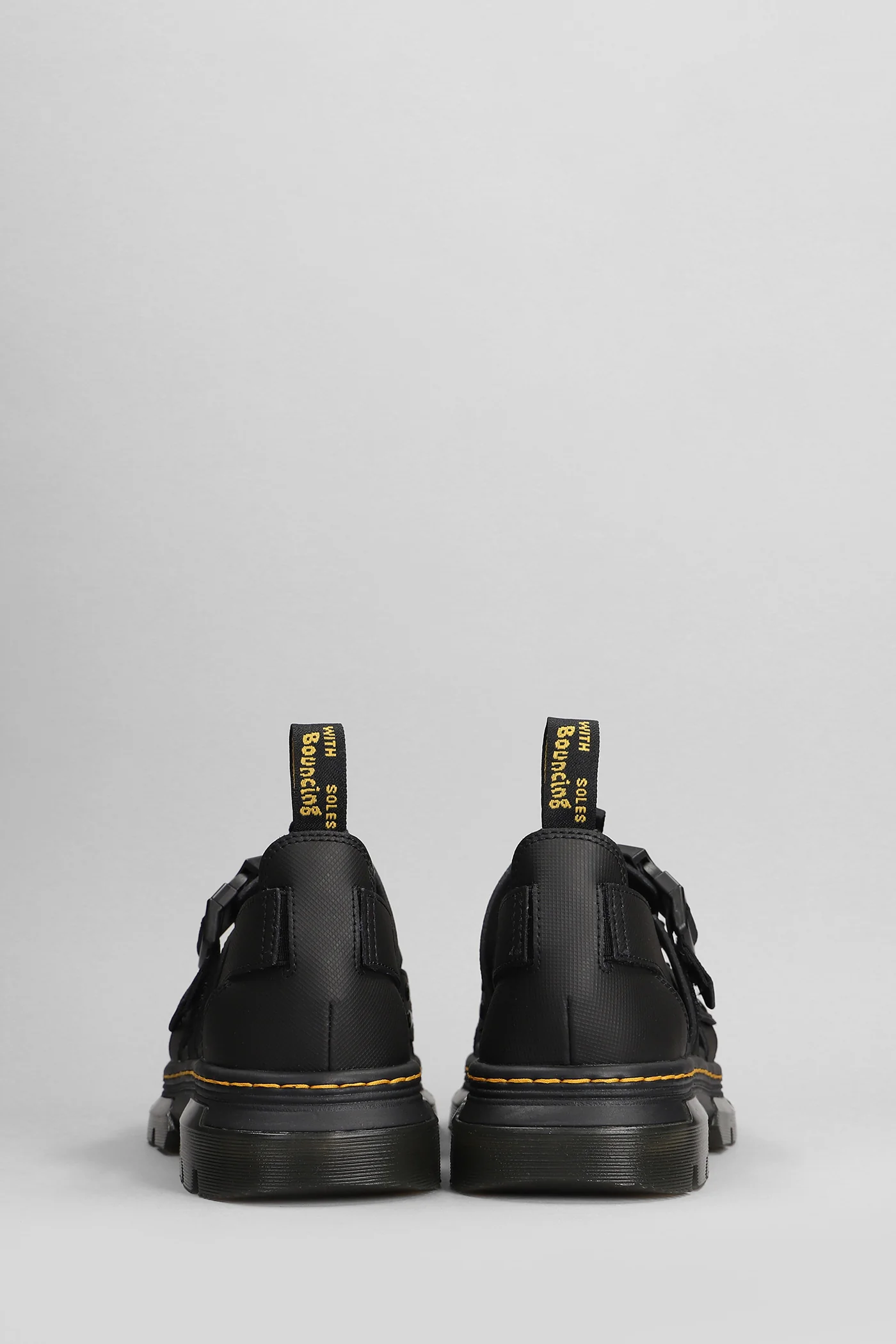 Pearson Flats in black leather - Image 4