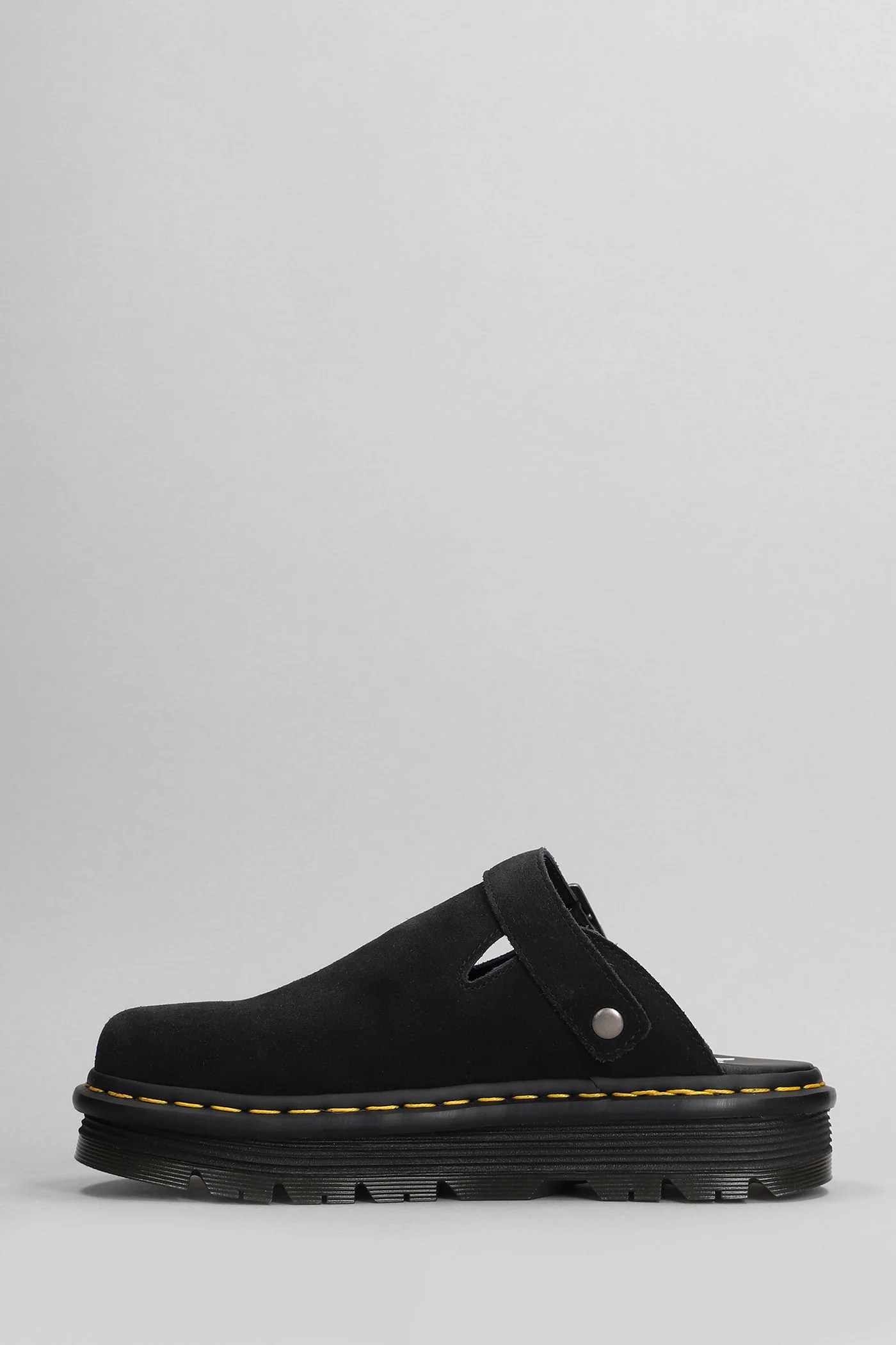ZebZag Mule Slipper-Mule in black suede - Image 3
