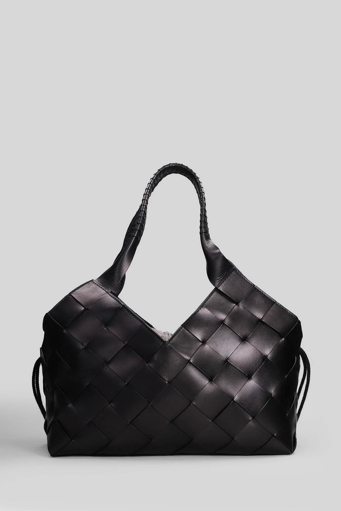 Castello Tote in black leather - Image 3