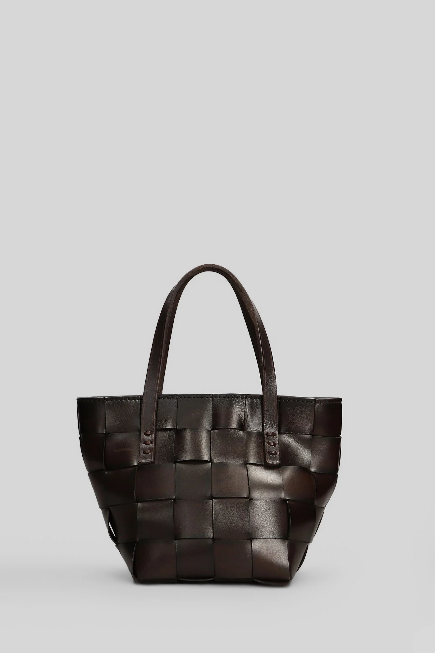 Japan Mini Shoulder bag in brown leather - Image 3