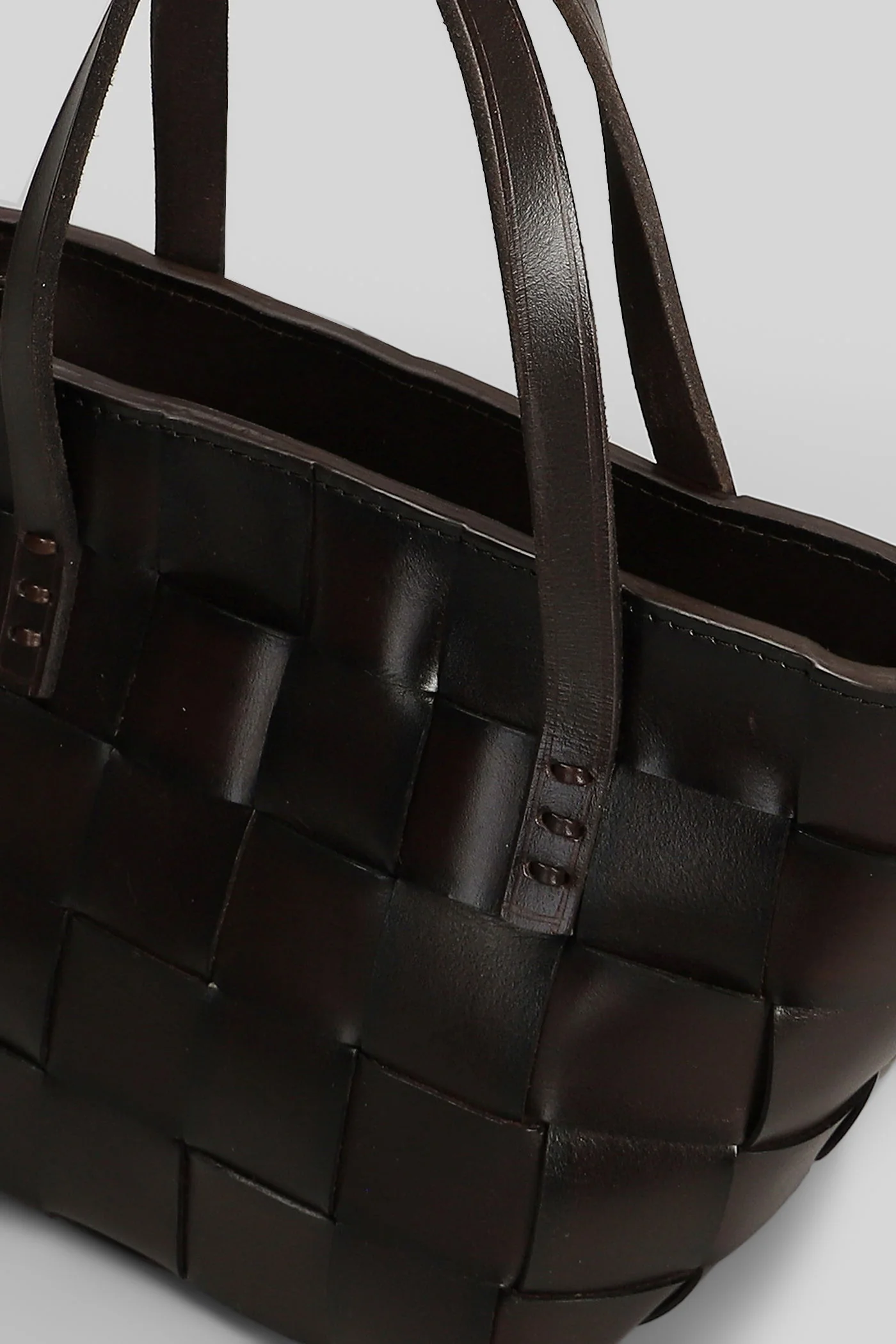 Japan Mini Shoulder bag in brown leather - Image 4