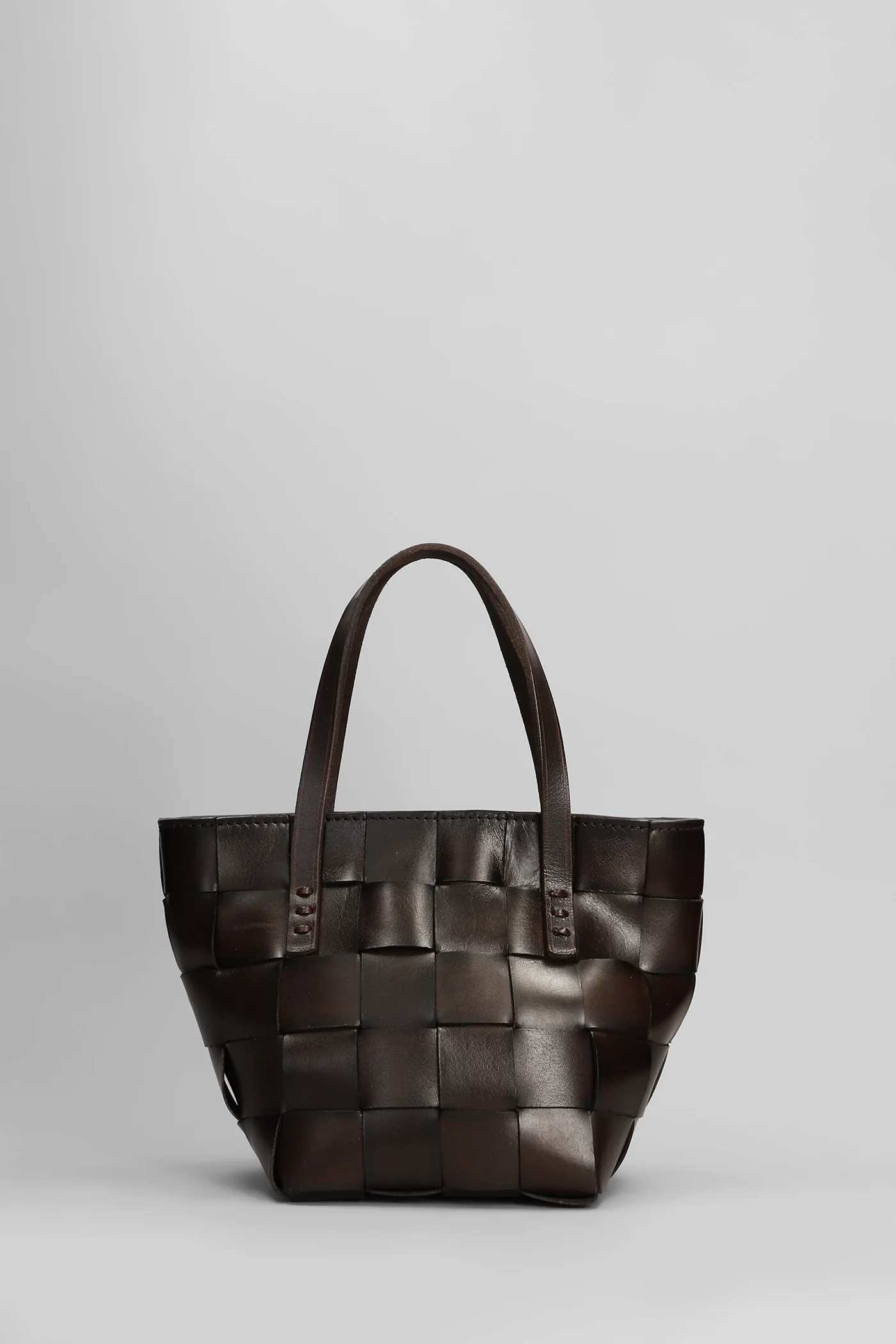 Japan Mini Shoulder bag in brown leather - Image 3