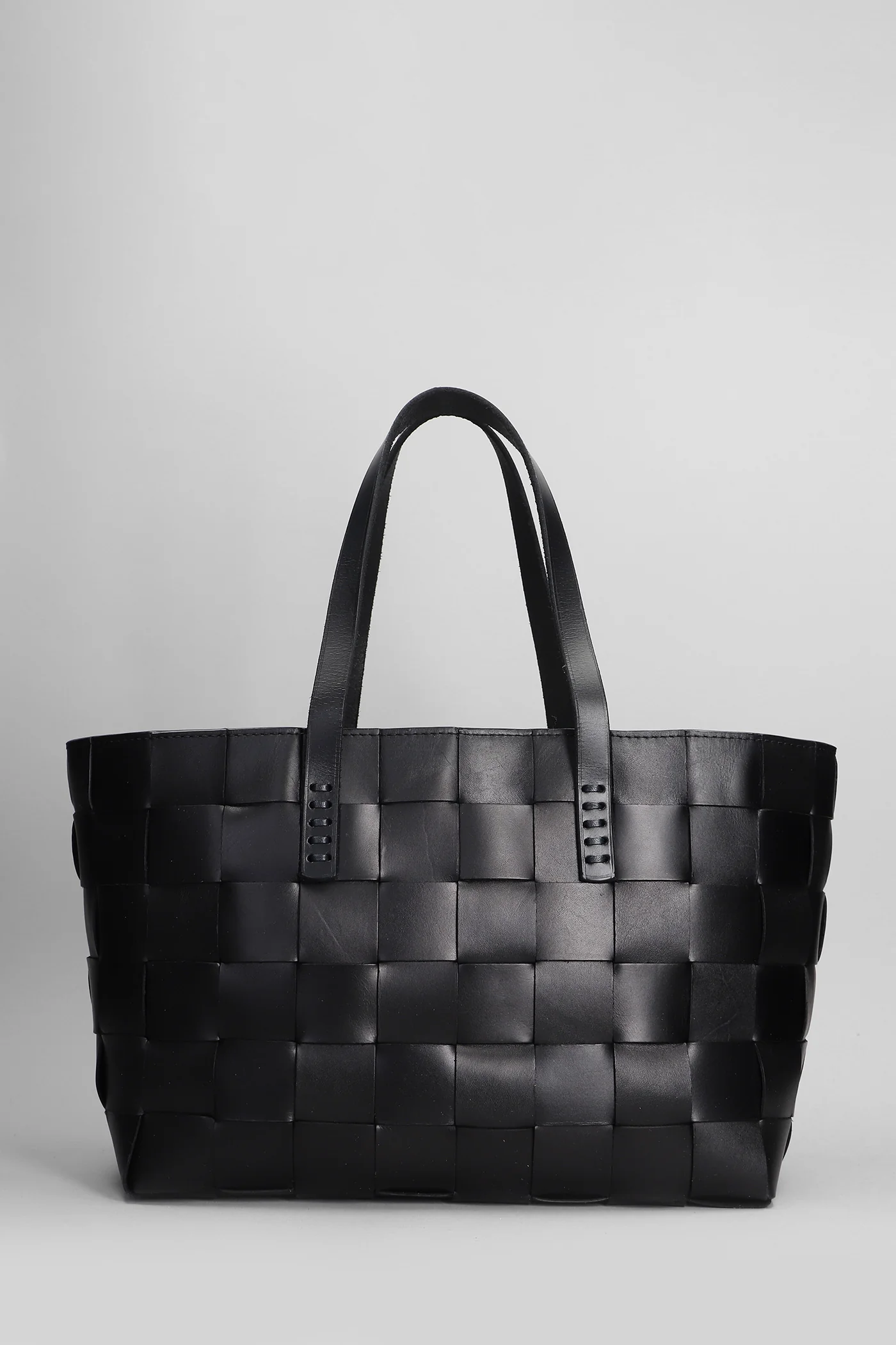 Japan Tote Tote in black leather - Image 3