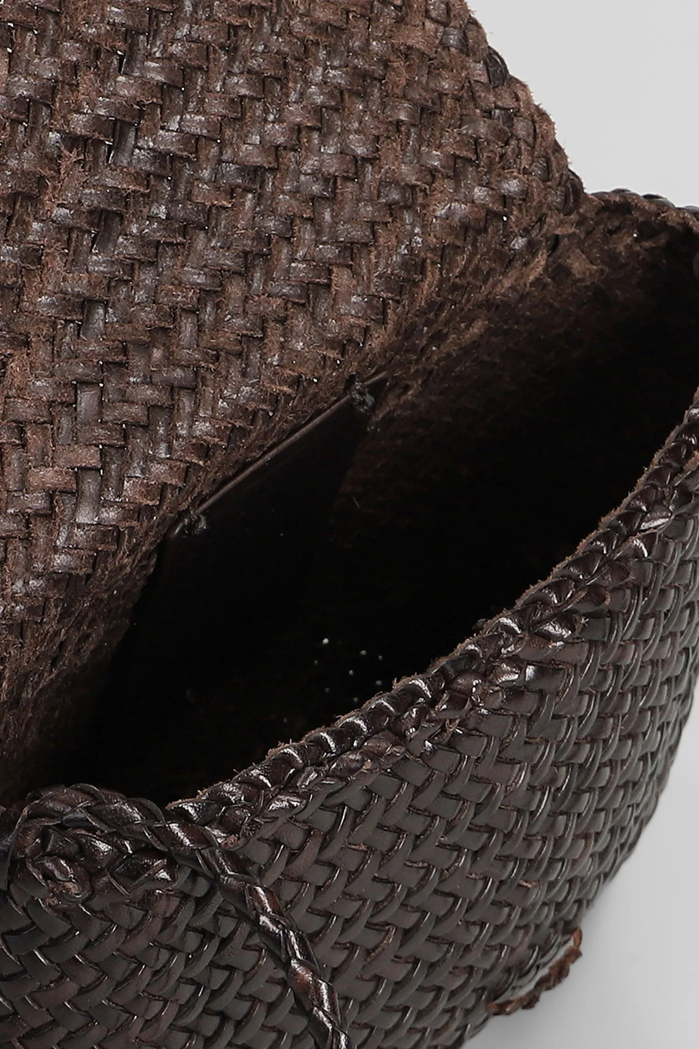 Mini City Bag Shoulder bag in brown leather - Image 4