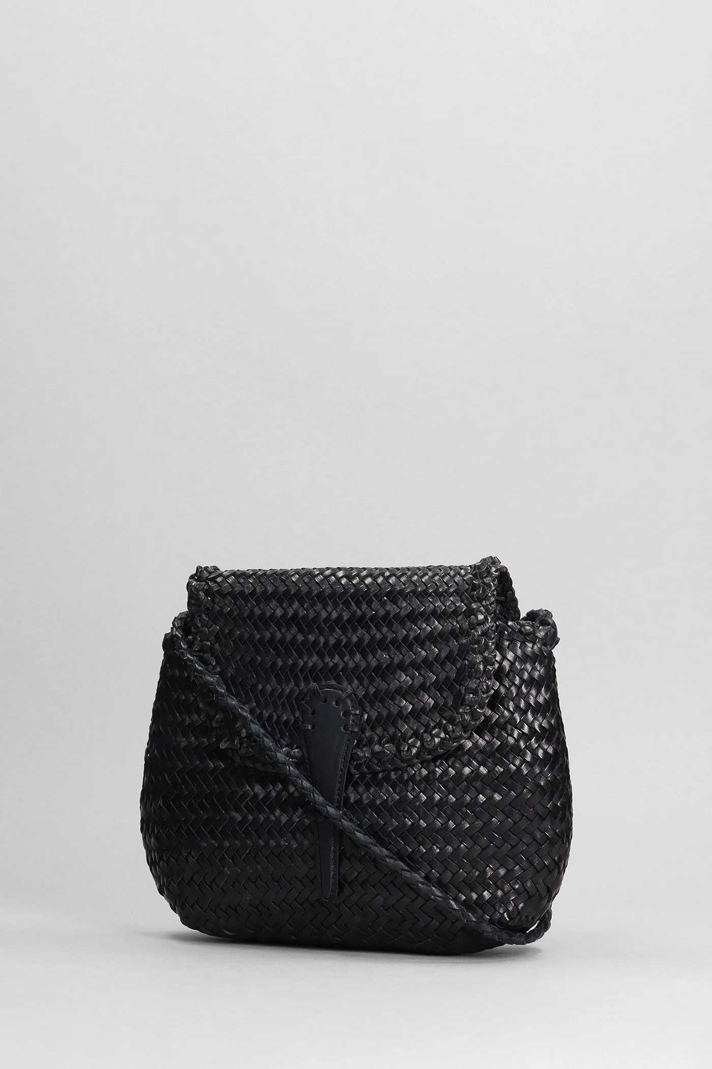 Mini City Shoulder bag in black leather - Image 2