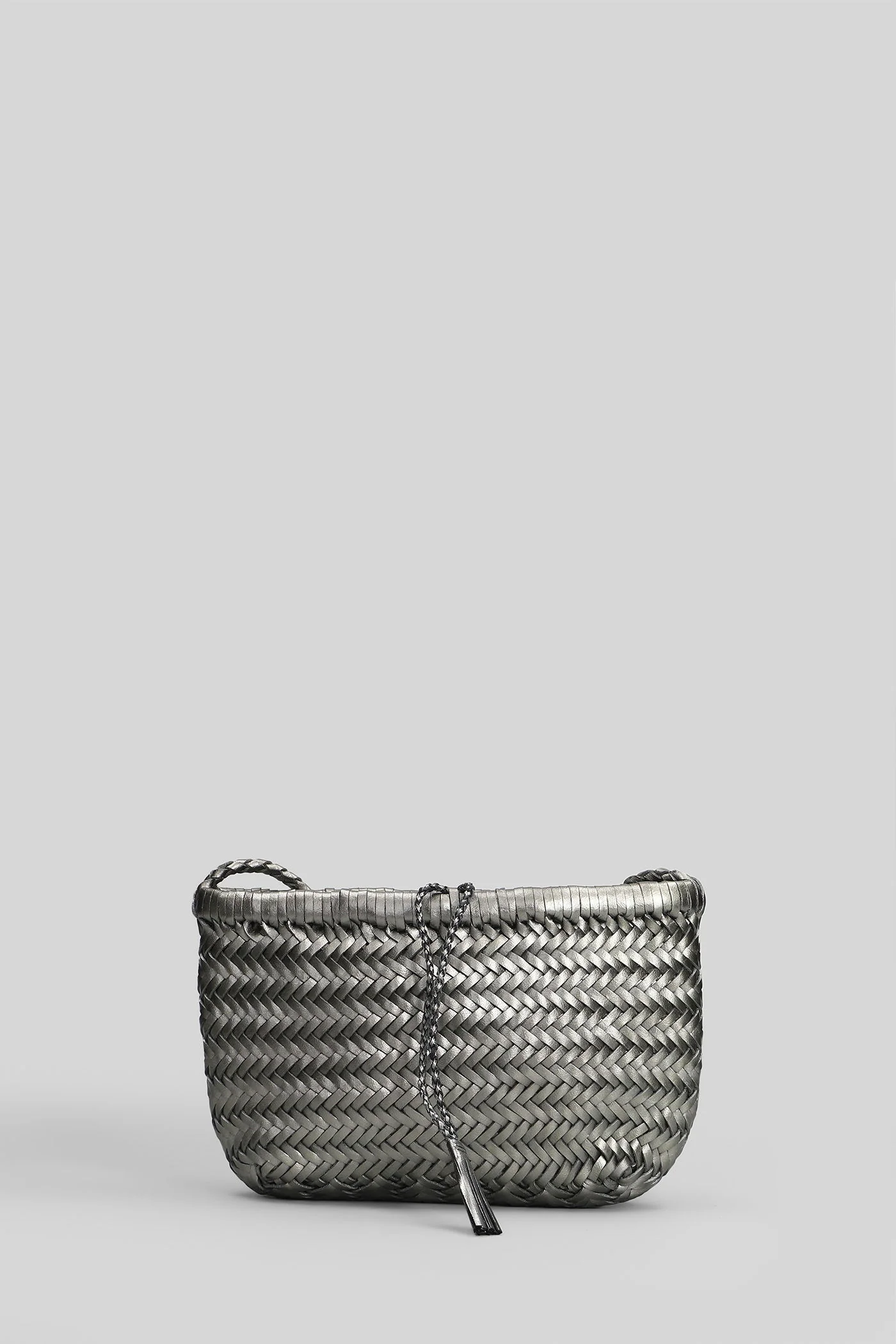 Minsu Bag Shoulder bag in Gunmetal leather - Image 3
