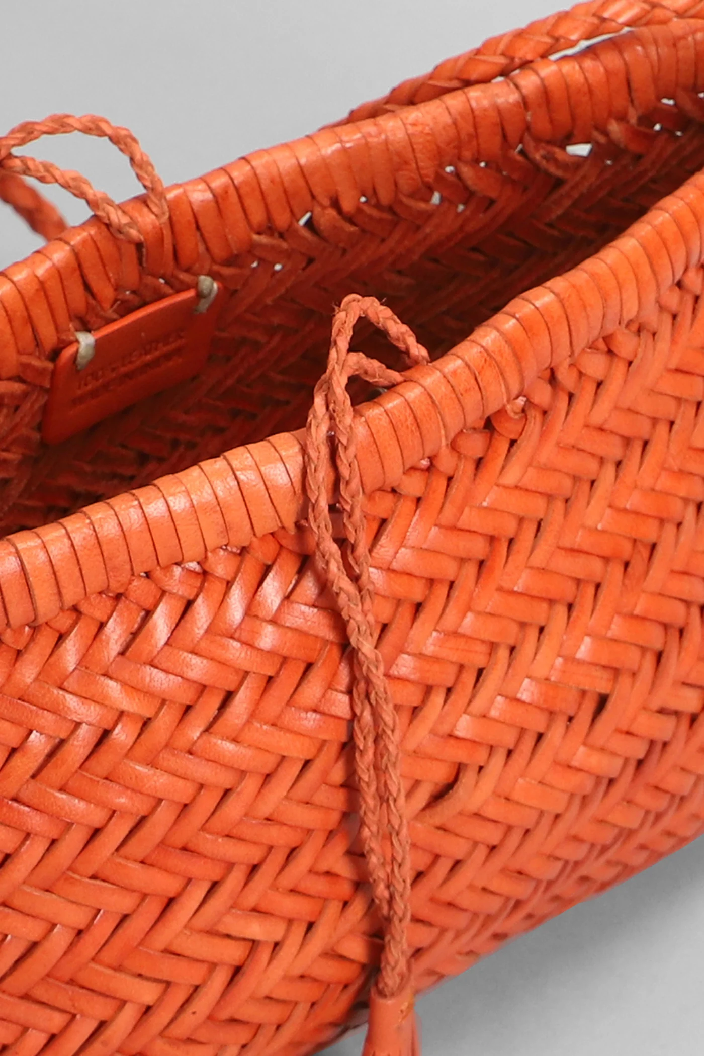 Minsu Shoulder bag in orange leather - Image 4