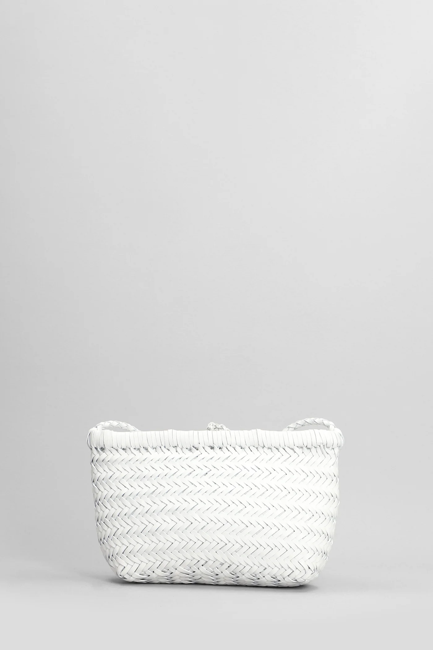 Minsu Shoulder bag in white leather - Image 3