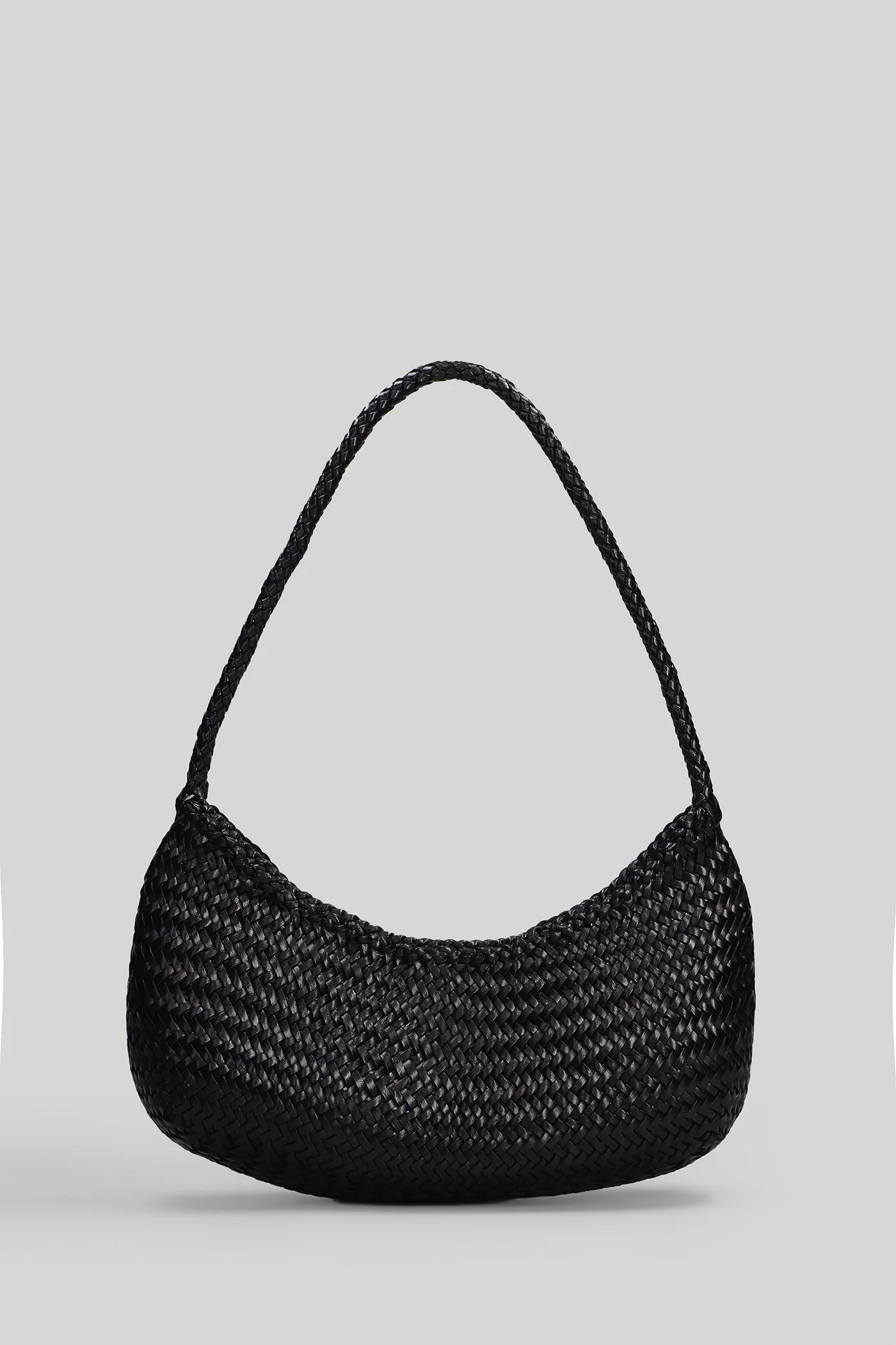 Nova Luna Hand bag in black faux leather - Image 3