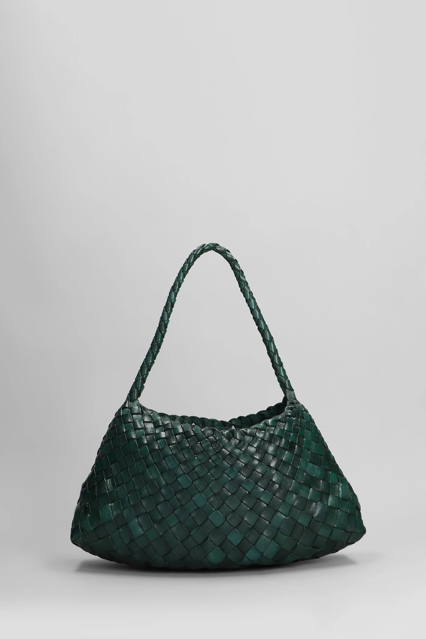 Rosanna Mini Hand bag in green leather