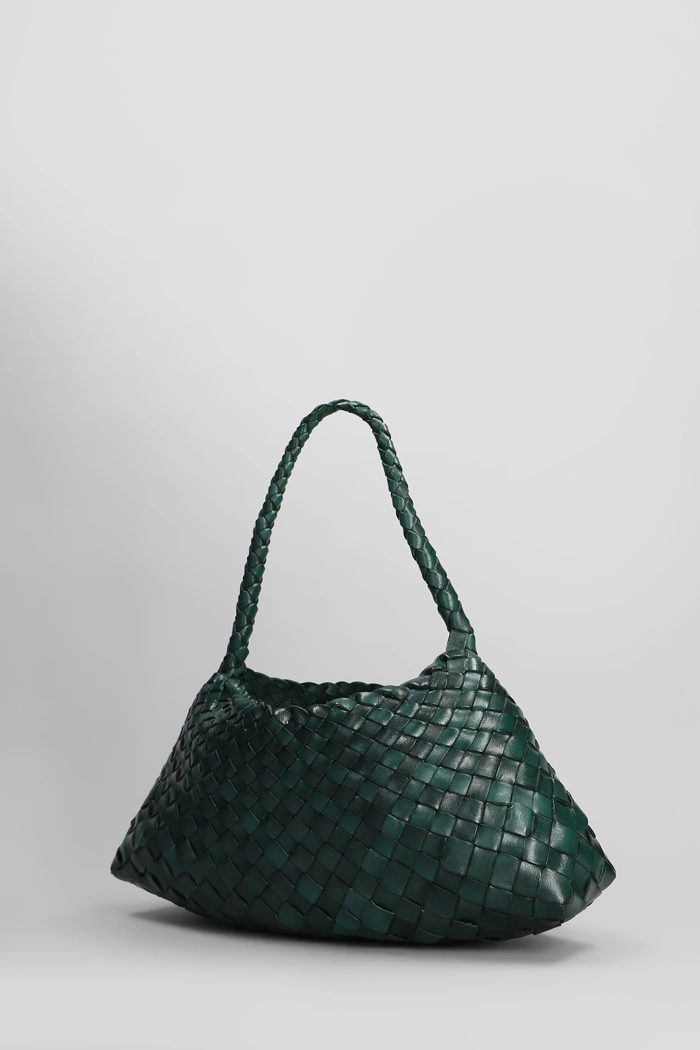 Rosanna Mini Hand bag in green leather - Image 2
