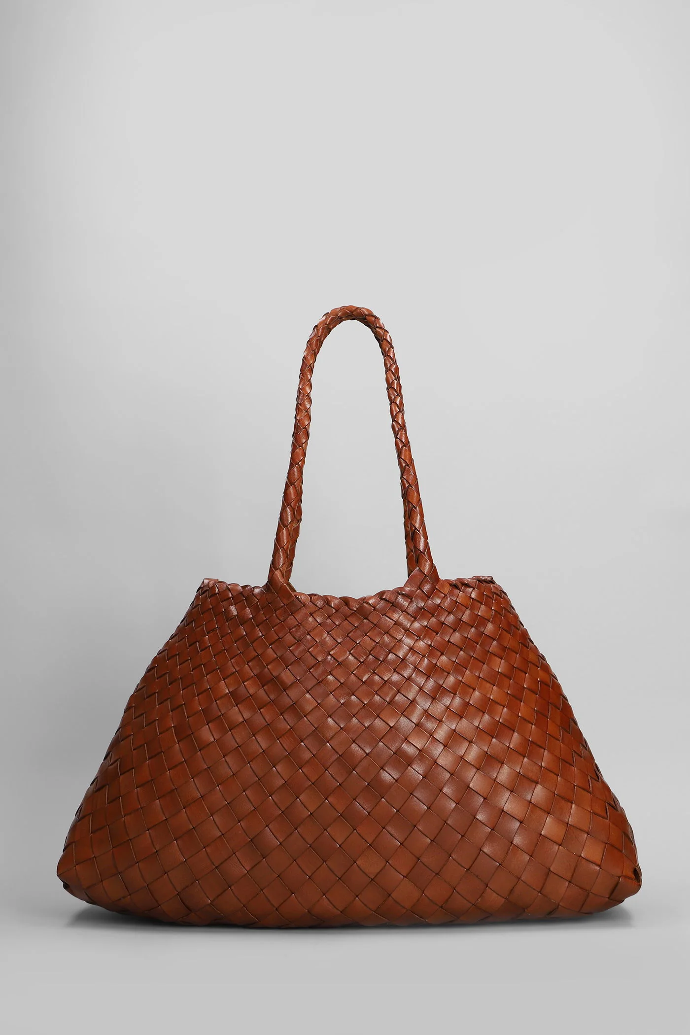Santa Croce Big Tote in leather color leather