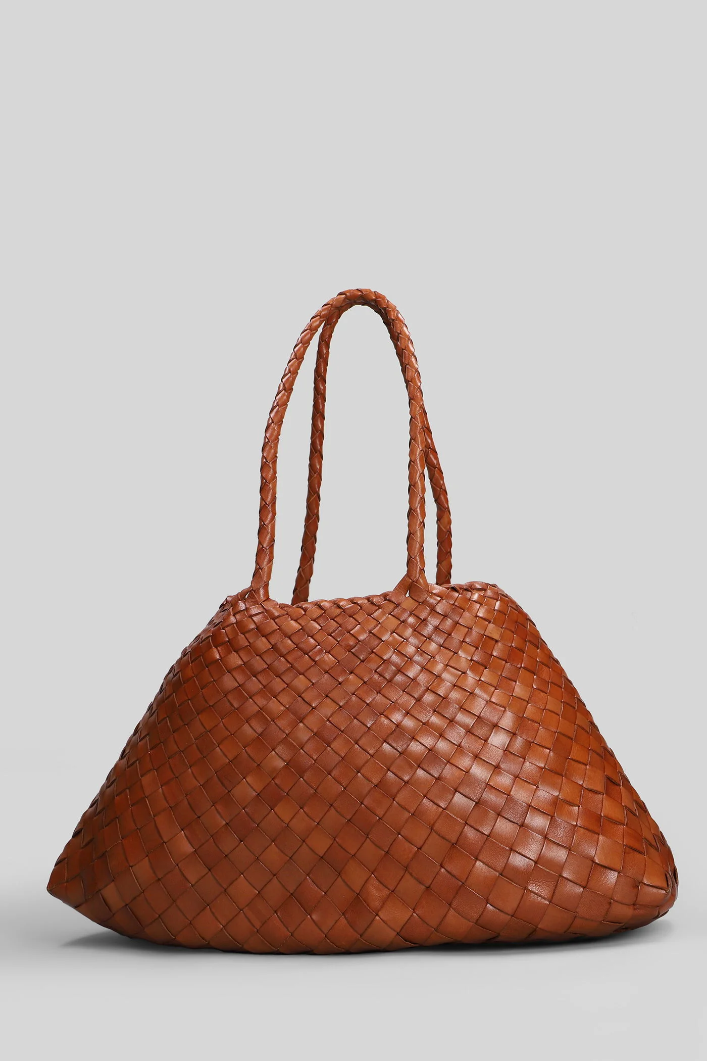 Santa Croce Big Tote in leather color leather - Image 2