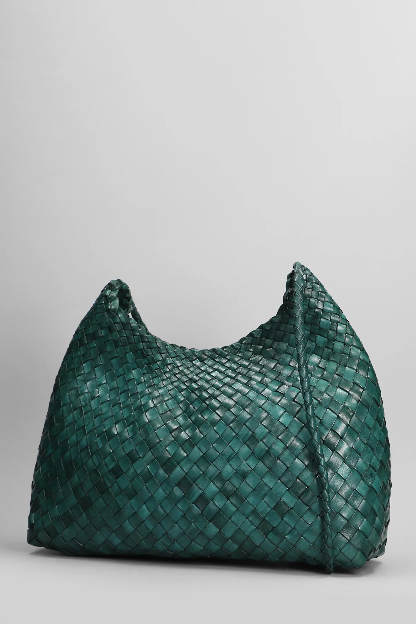 Santa Rosa Shoulder bag in green leather - Image 2
