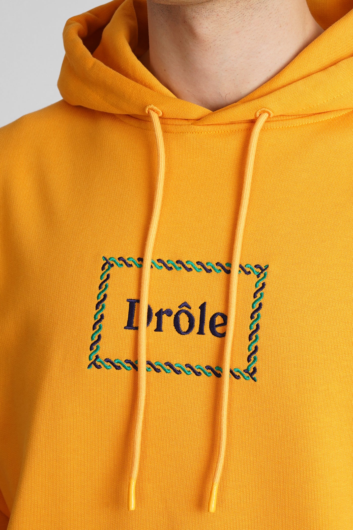Sweatshirt in yellow cotton - Image 5