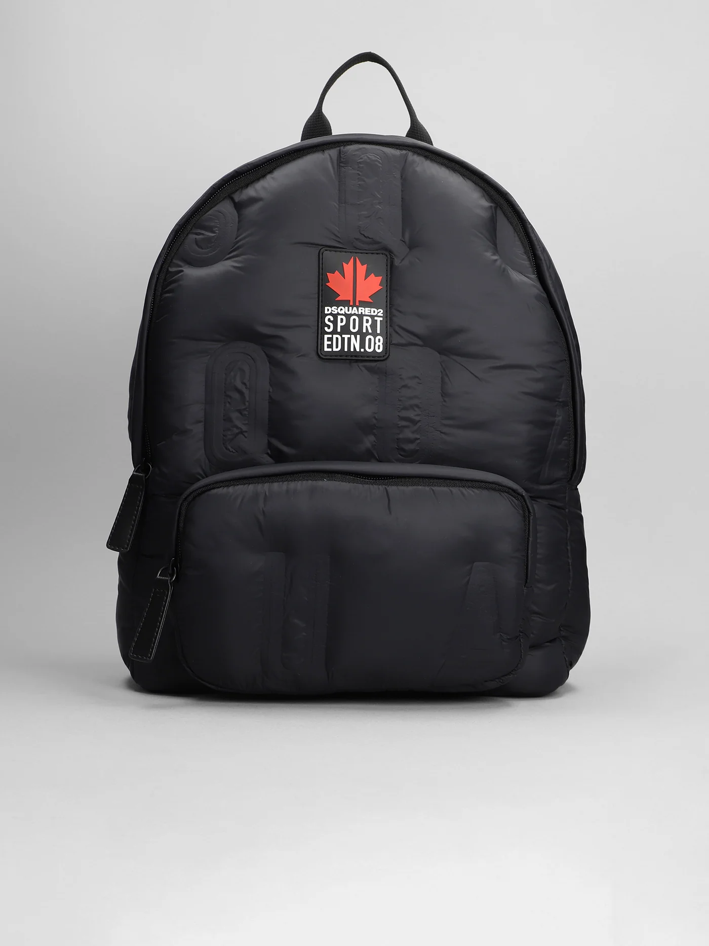 Backpack in black polyamide