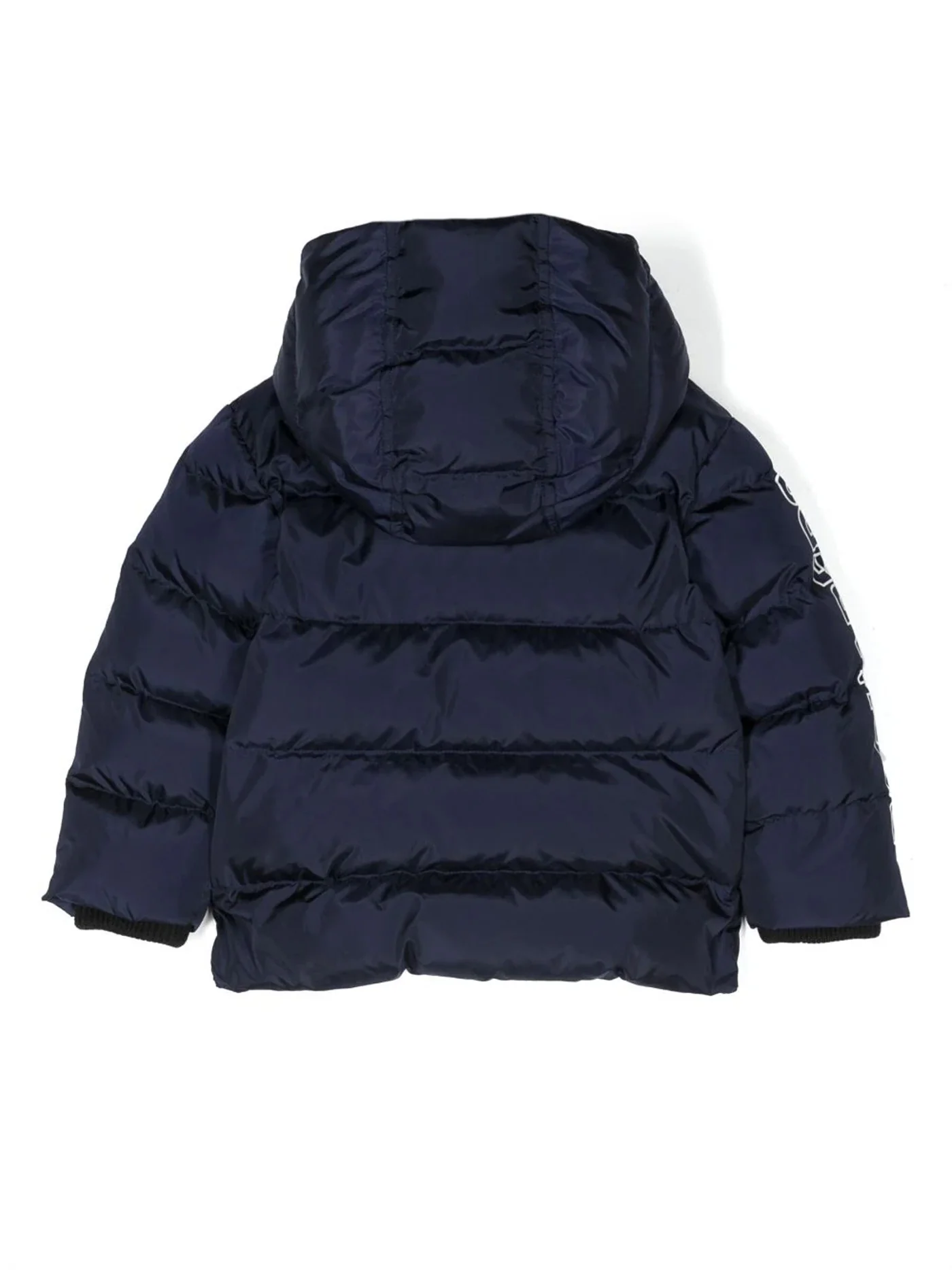 Bomber Jacket in blue polyamide - Image 2