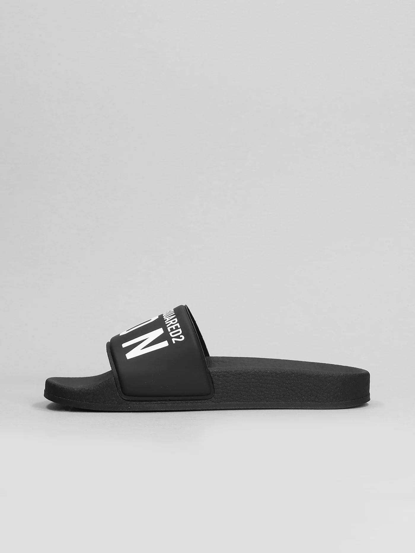 Flats in black rubber/plasic - Image 3