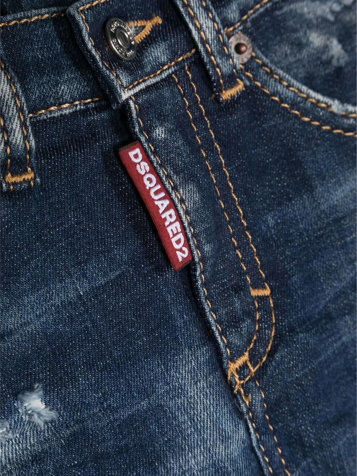 Jeans in blue cotton - Image 3