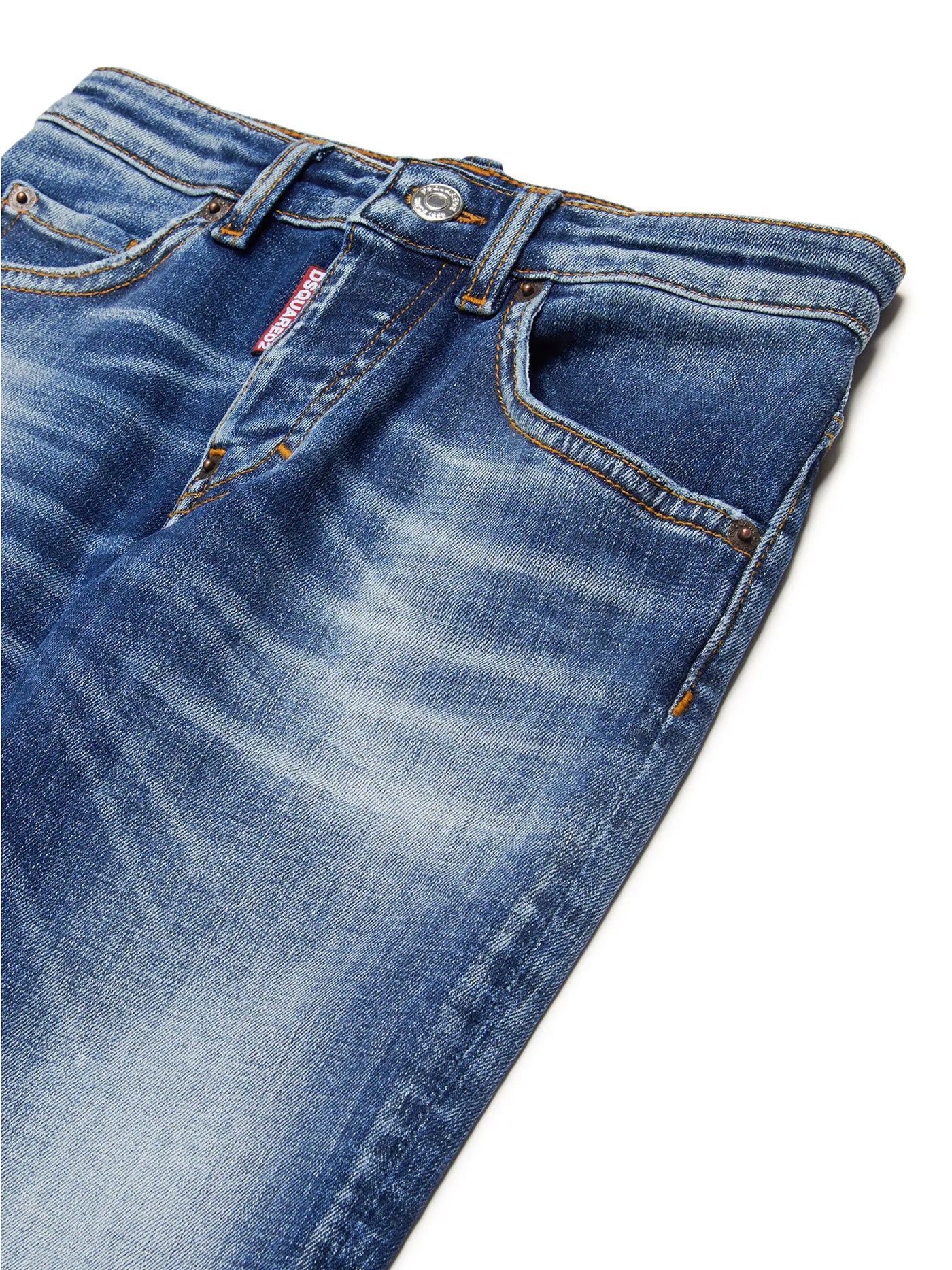 Jeans in blue cotton - Image 3