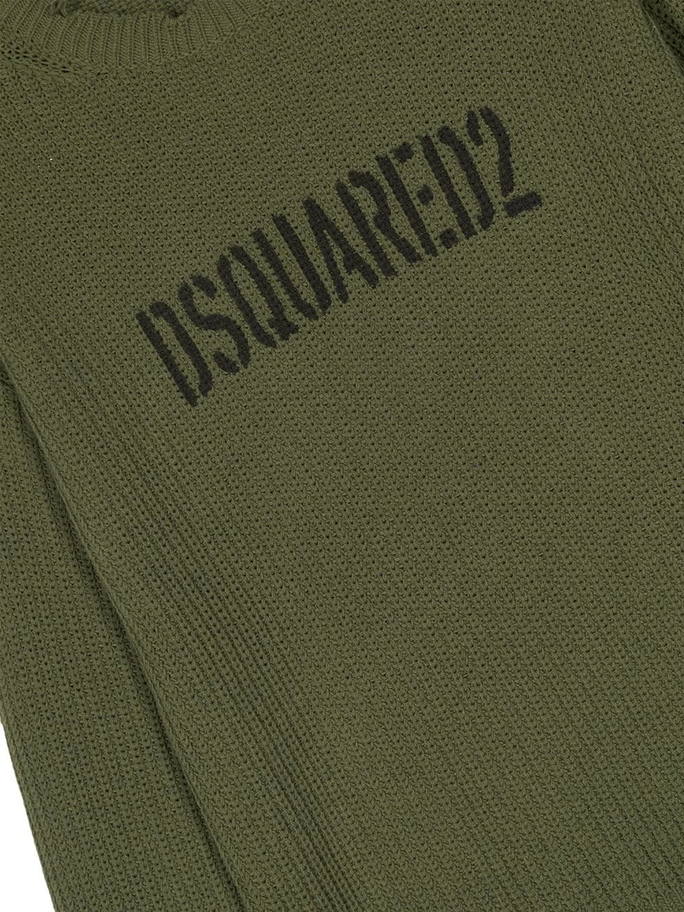 Knitwear in green polyester - Image 3