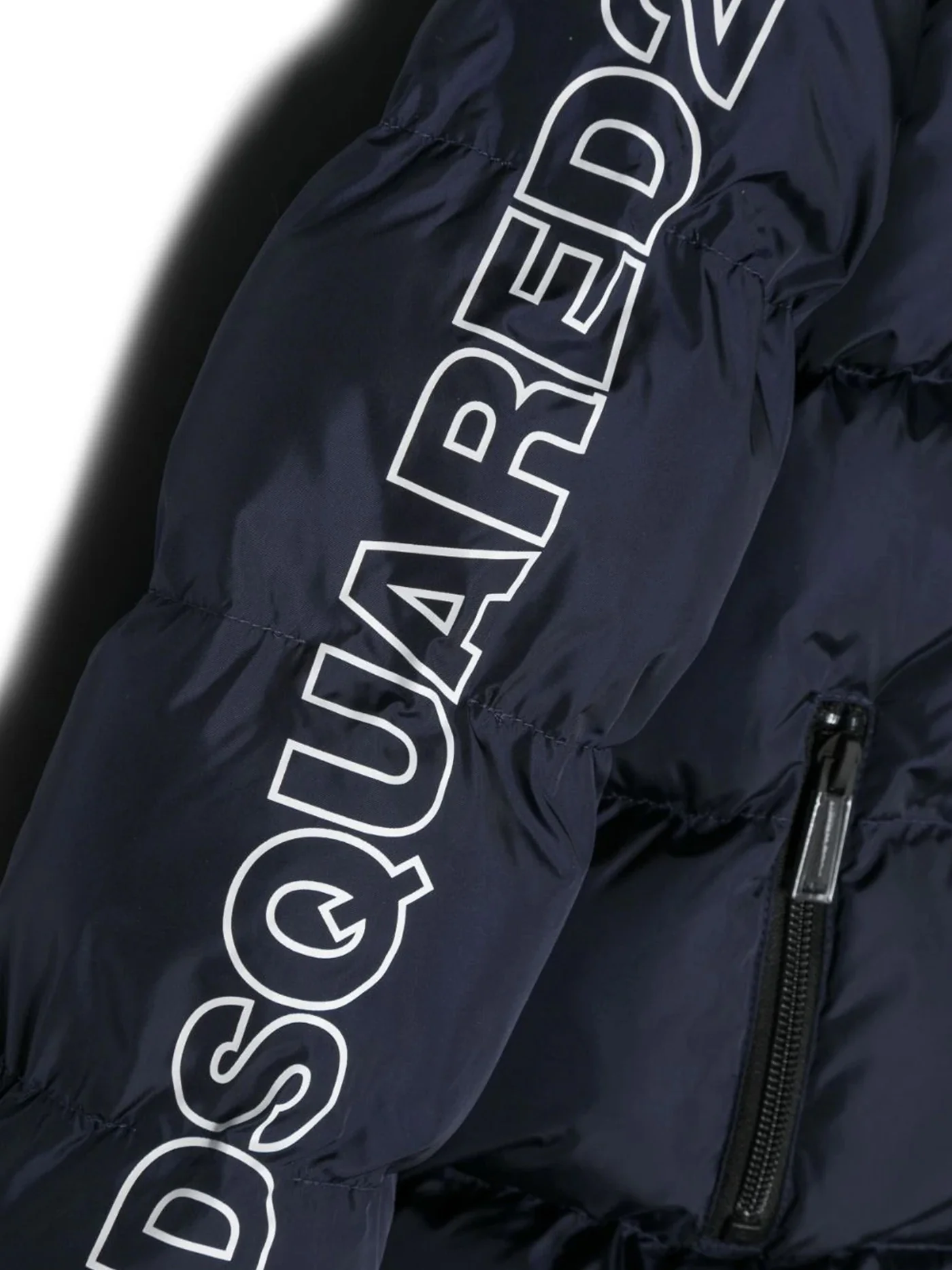 puffer in blue polyamide - Image 3