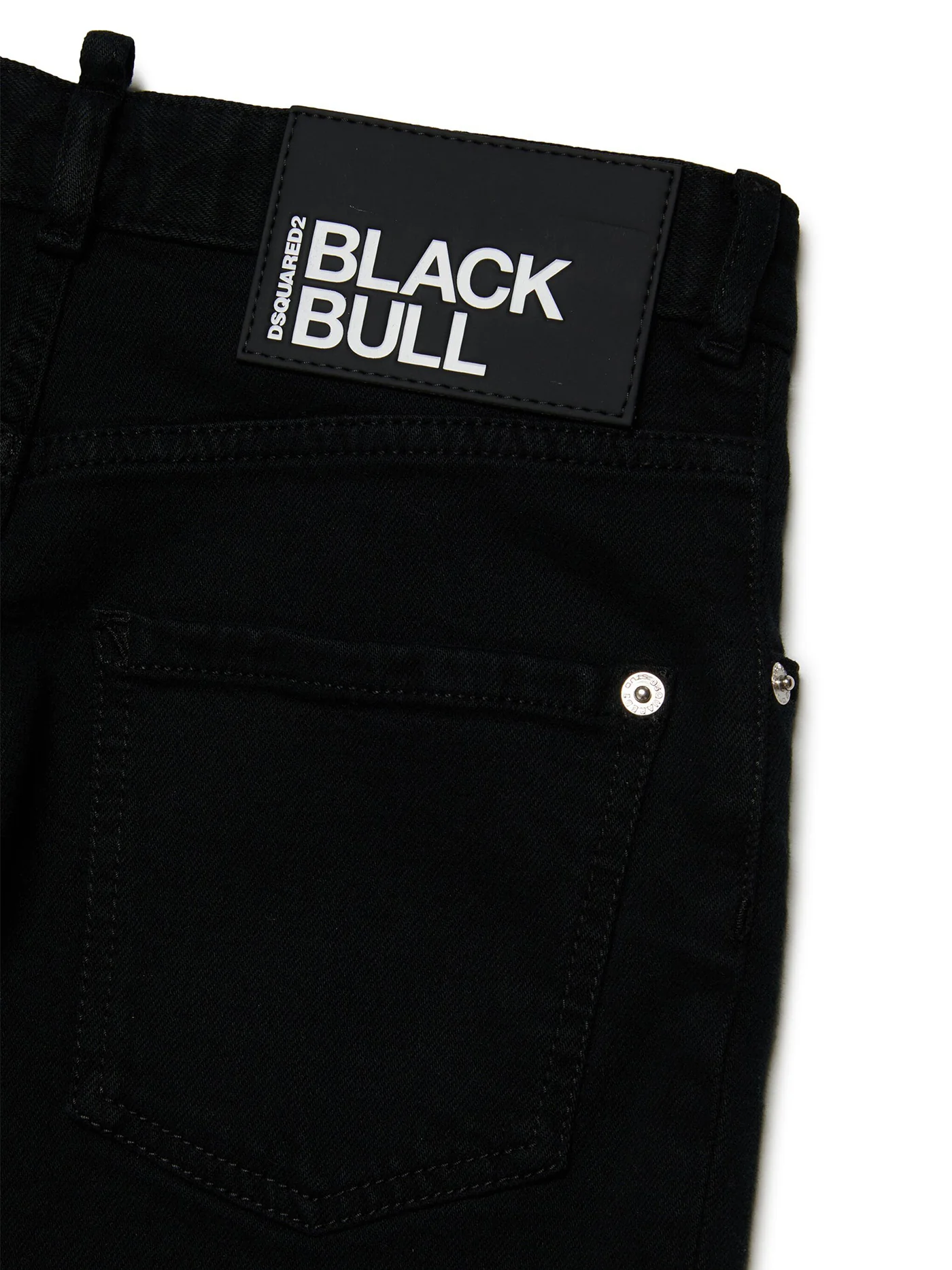 Shorts in black cotton - Image 4