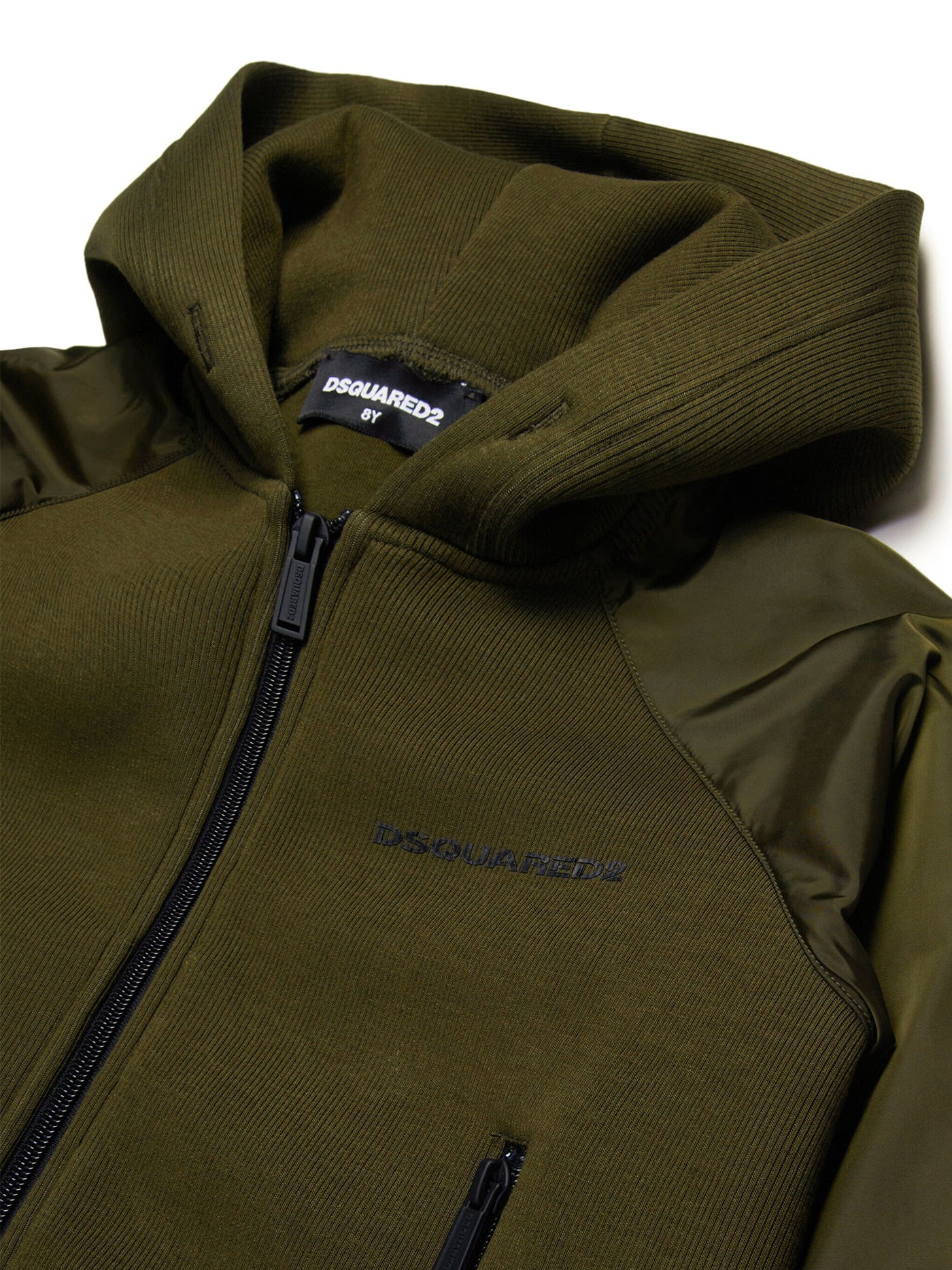 Sweatshirt in green cotton - Image 3