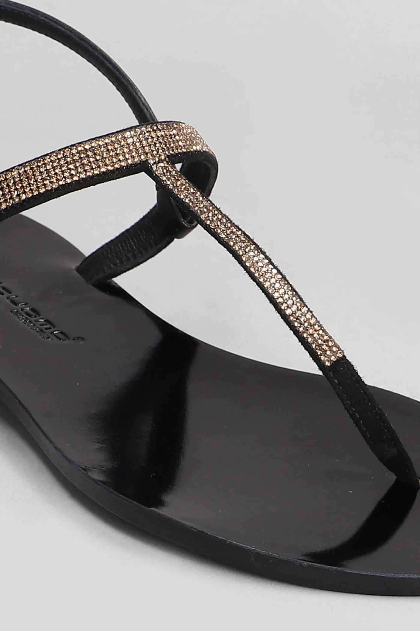 Flats in black leather - Image 5