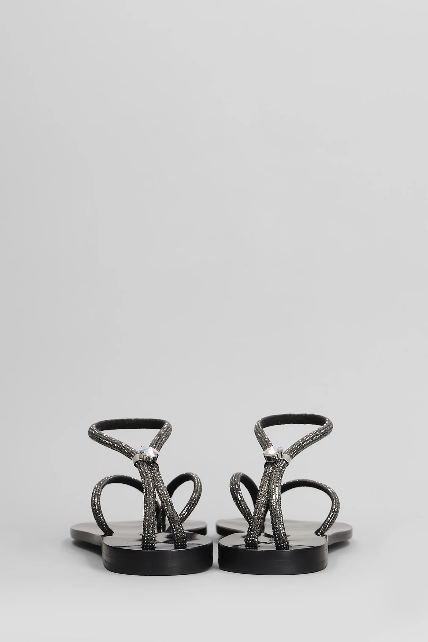 Flats in black leather - Image 4