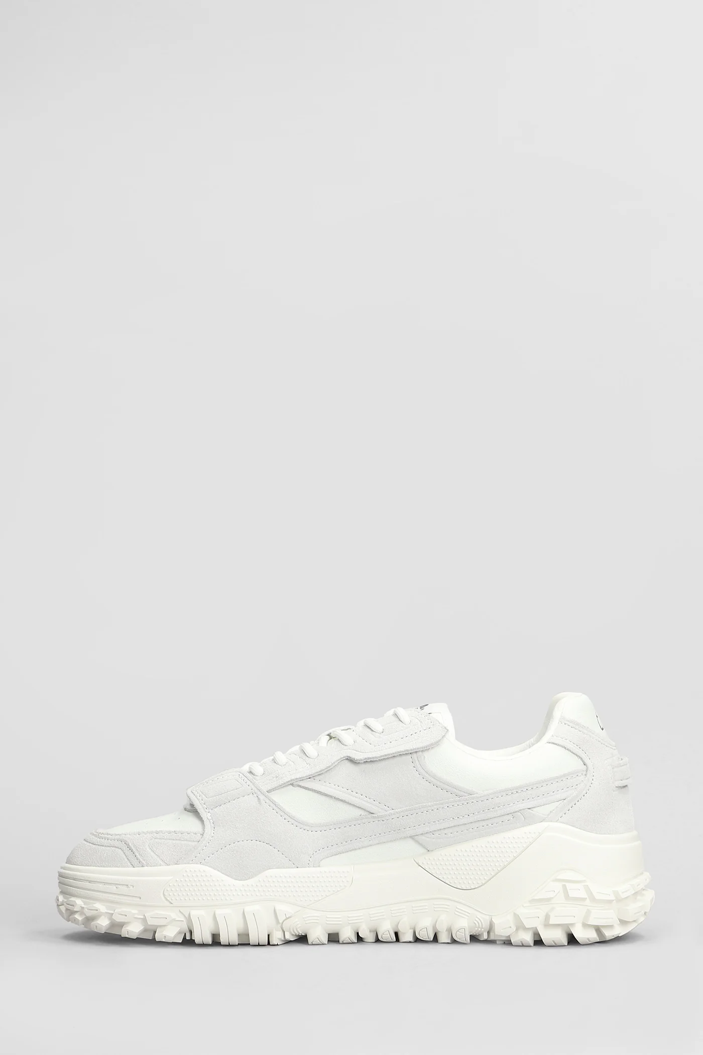 Lsr Luxe 001 Sneakers in grey suede and leather - Image 3