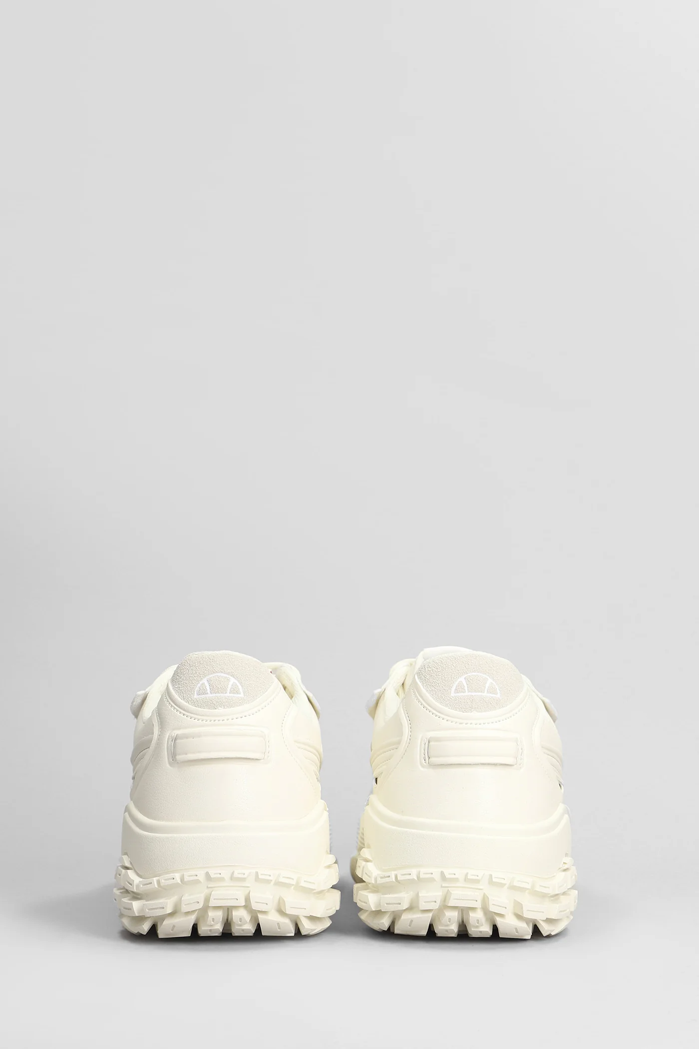 Lsr Pop Sneakers in beige leather - Image 4