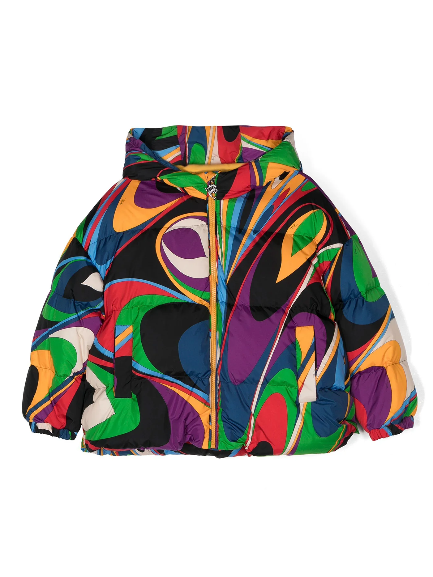puffer in multicolor polyamide